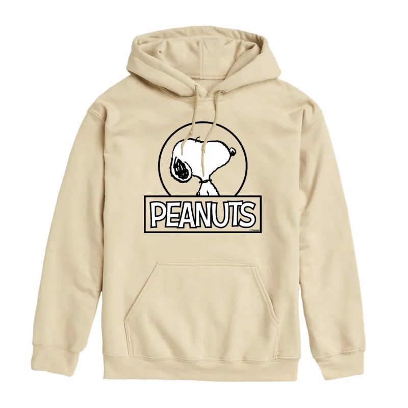 Peanuts - Snoopy Circle - Men's Fleece Hoodie Sweatshirt sold by Zulily
