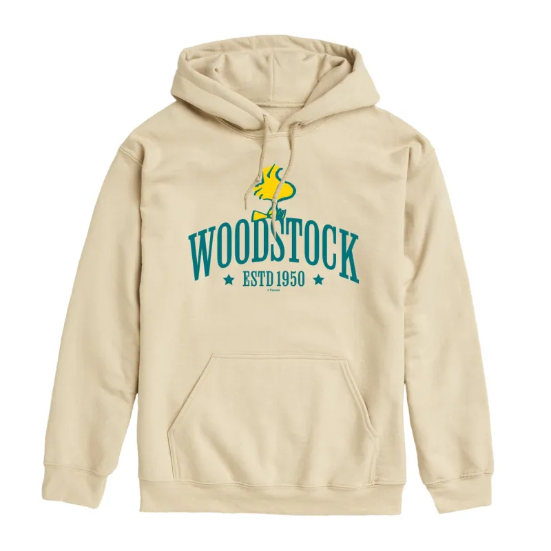 Peanuts - Woodstock Collegiate - Men's Fleece Hoodie Sweatshirt sold by Zulily