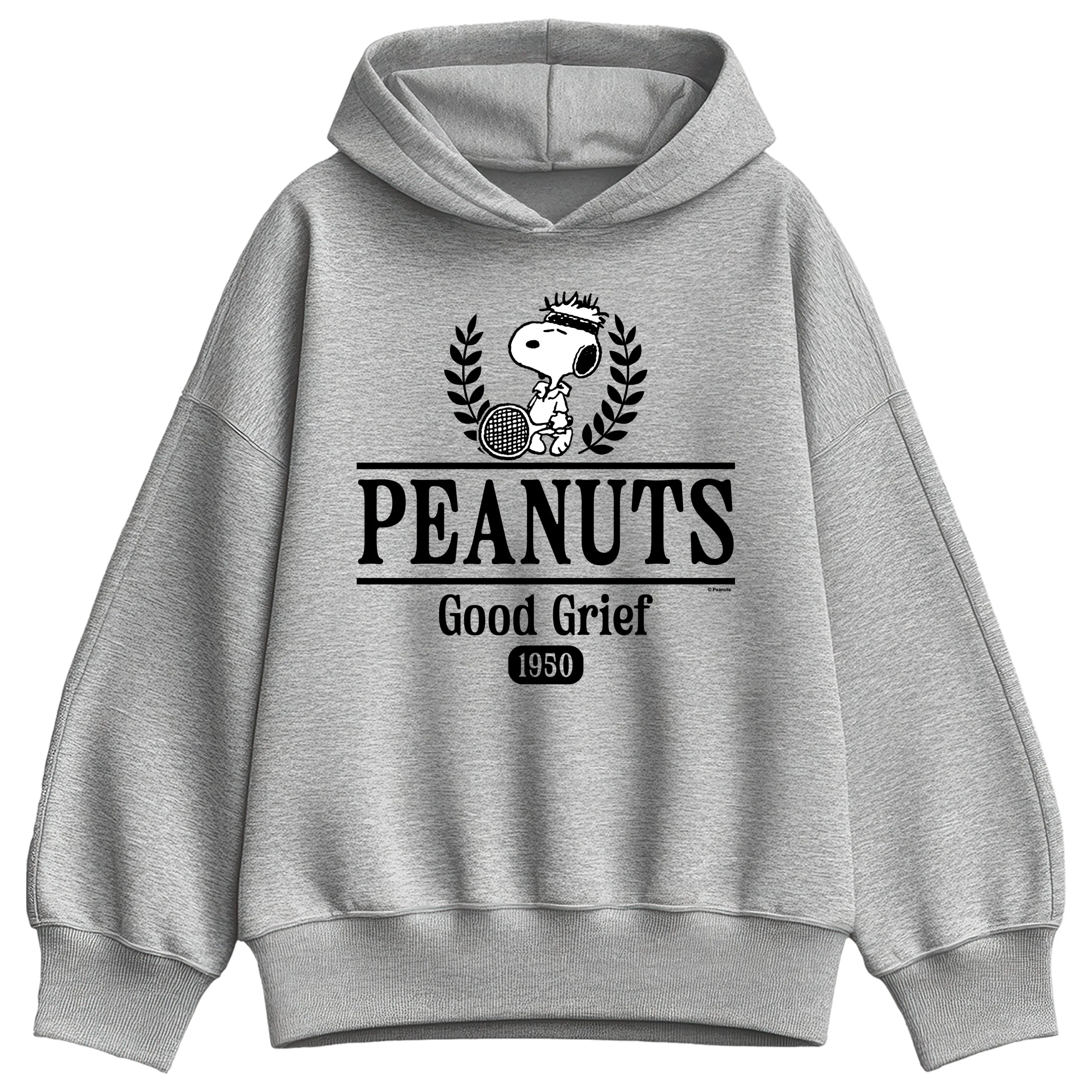 Peanuts - Sports Collegiate - Women's Oversized Fleece Hoodie Sweatshirt sold by Zulily product image thumbnail 2