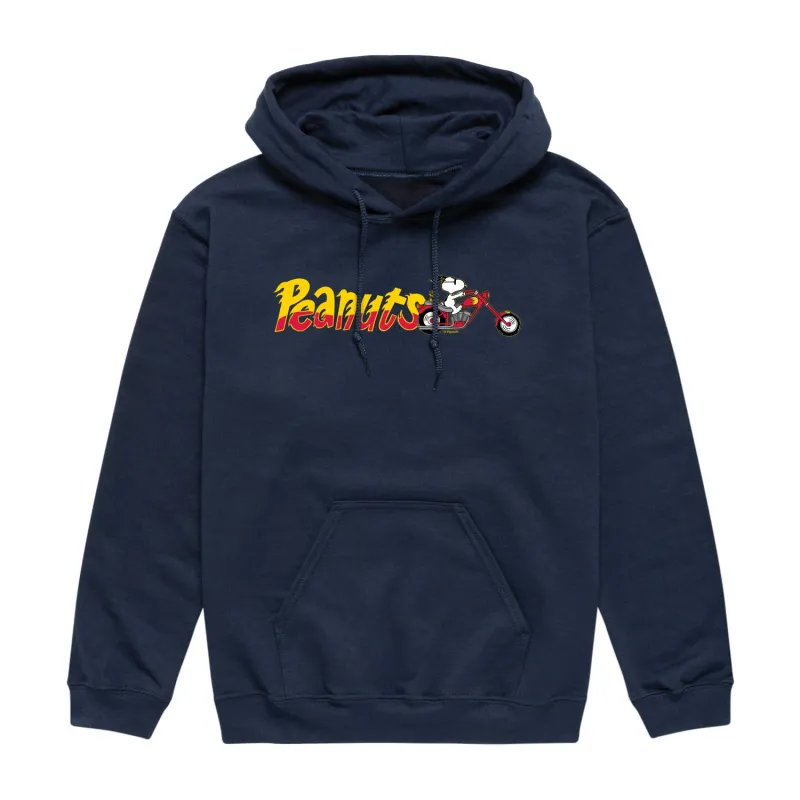 Peanuts - Snoopy Chopper - Men's Fleece Hoodie Sweatshirt sold by Zulily