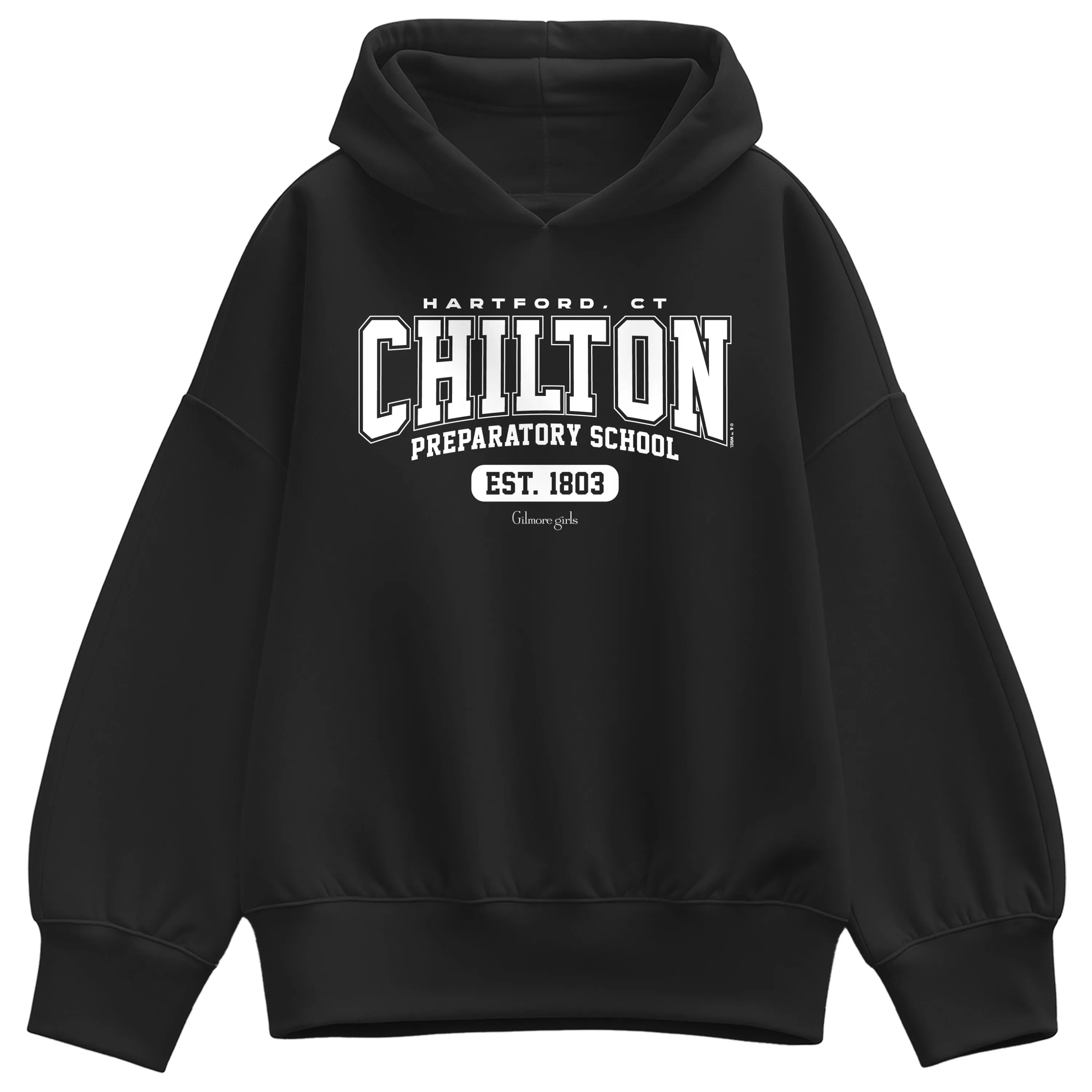 Gilmore Girls - Chilton Prep School - Oversized Fleece Hoodie Sweatshirt sold by Zulily product image thumbnail 2