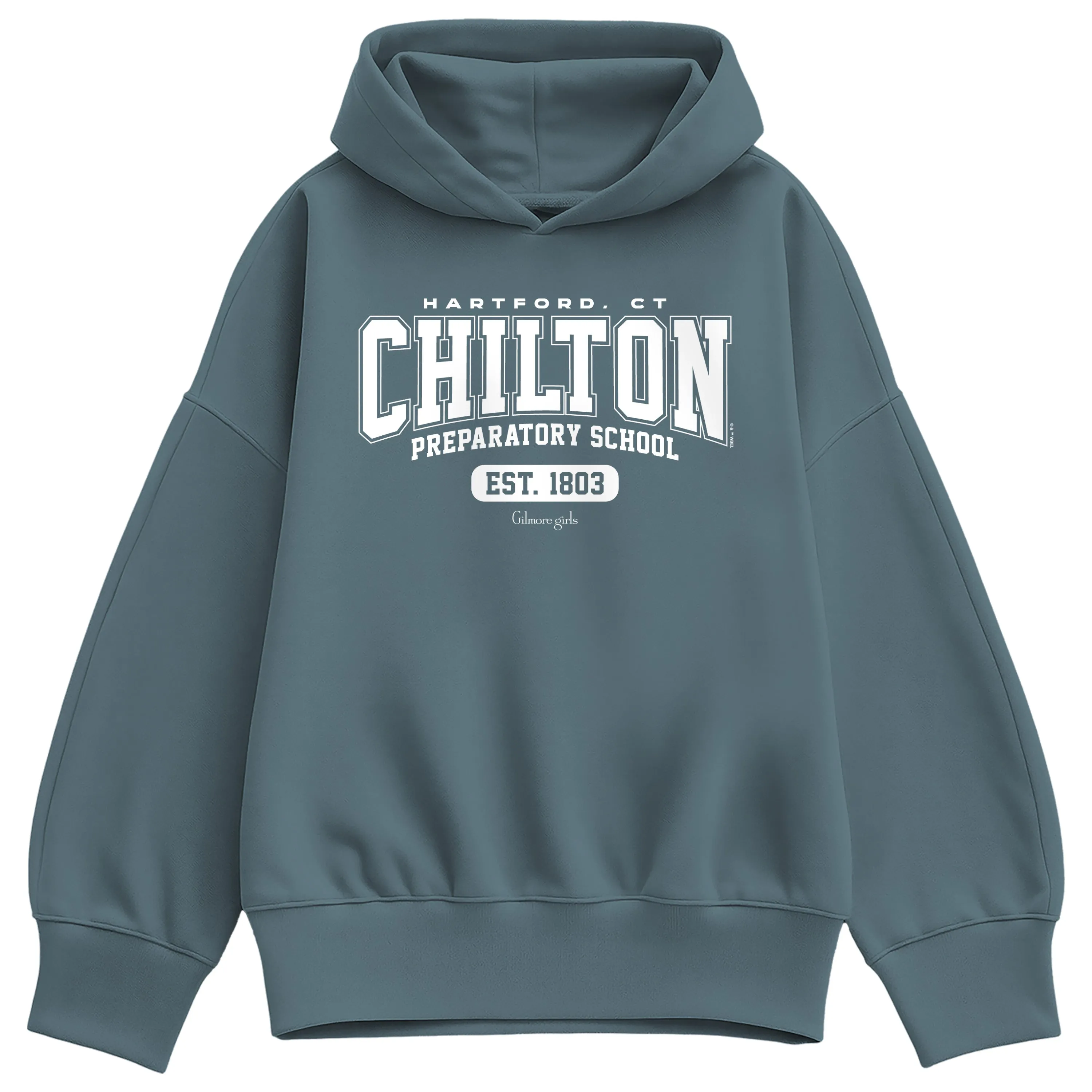 Gilmore Girls - Chilton Prep School - Oversized Fleece Hoodie Sweatshirt sold by Zulily product image thumbnail 3