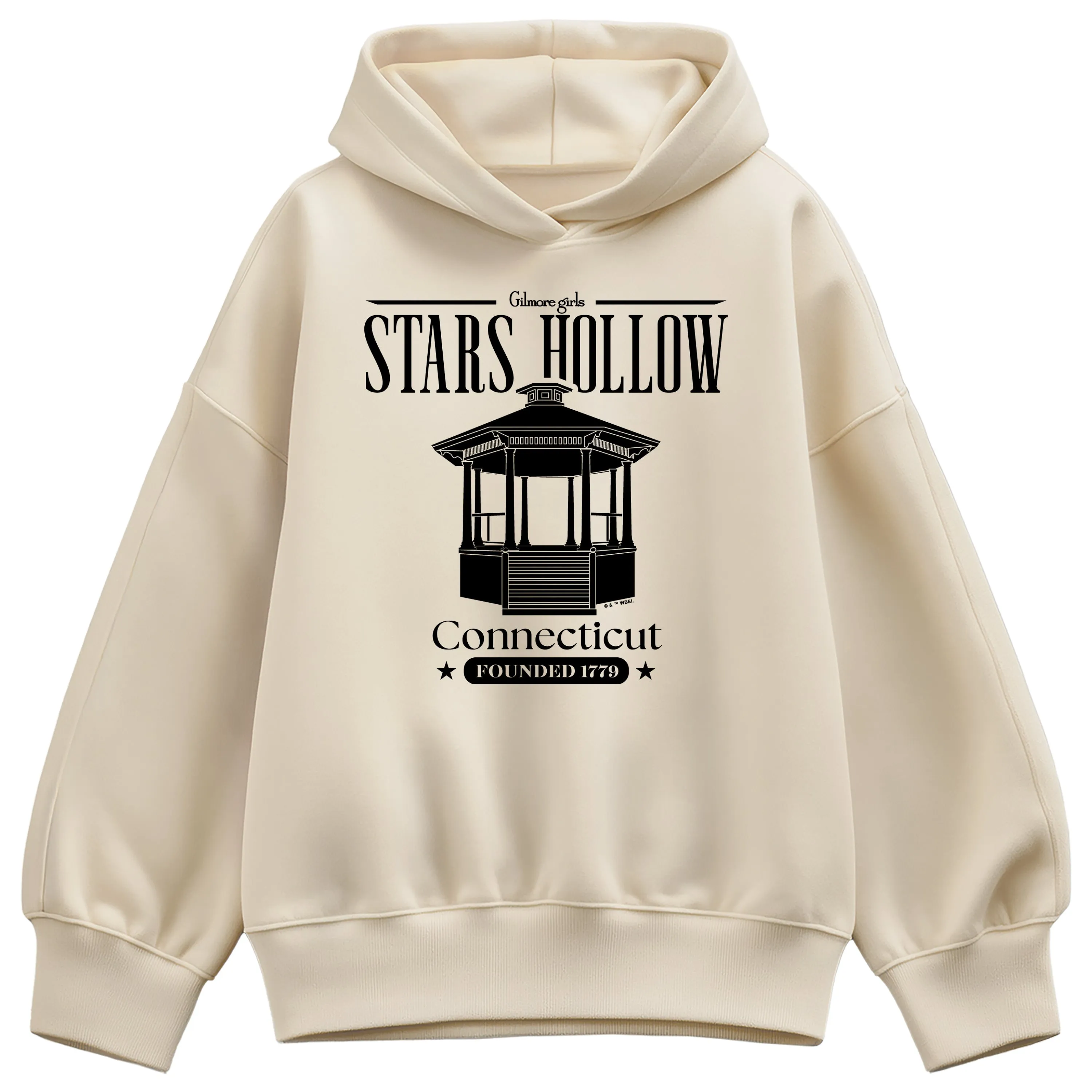 Gilmore Girls - Stars Hollow - Oversized Fleece Hoodie Sweatshirt sold by Zulily product image thumbnail 2
