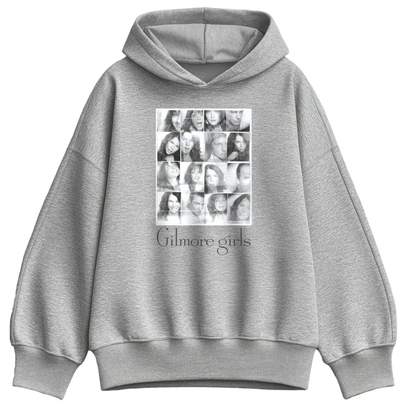 Gilmore Girls - Photobooth  - Oversized Fleece Hoodie Sweatshirt sold by Zulily