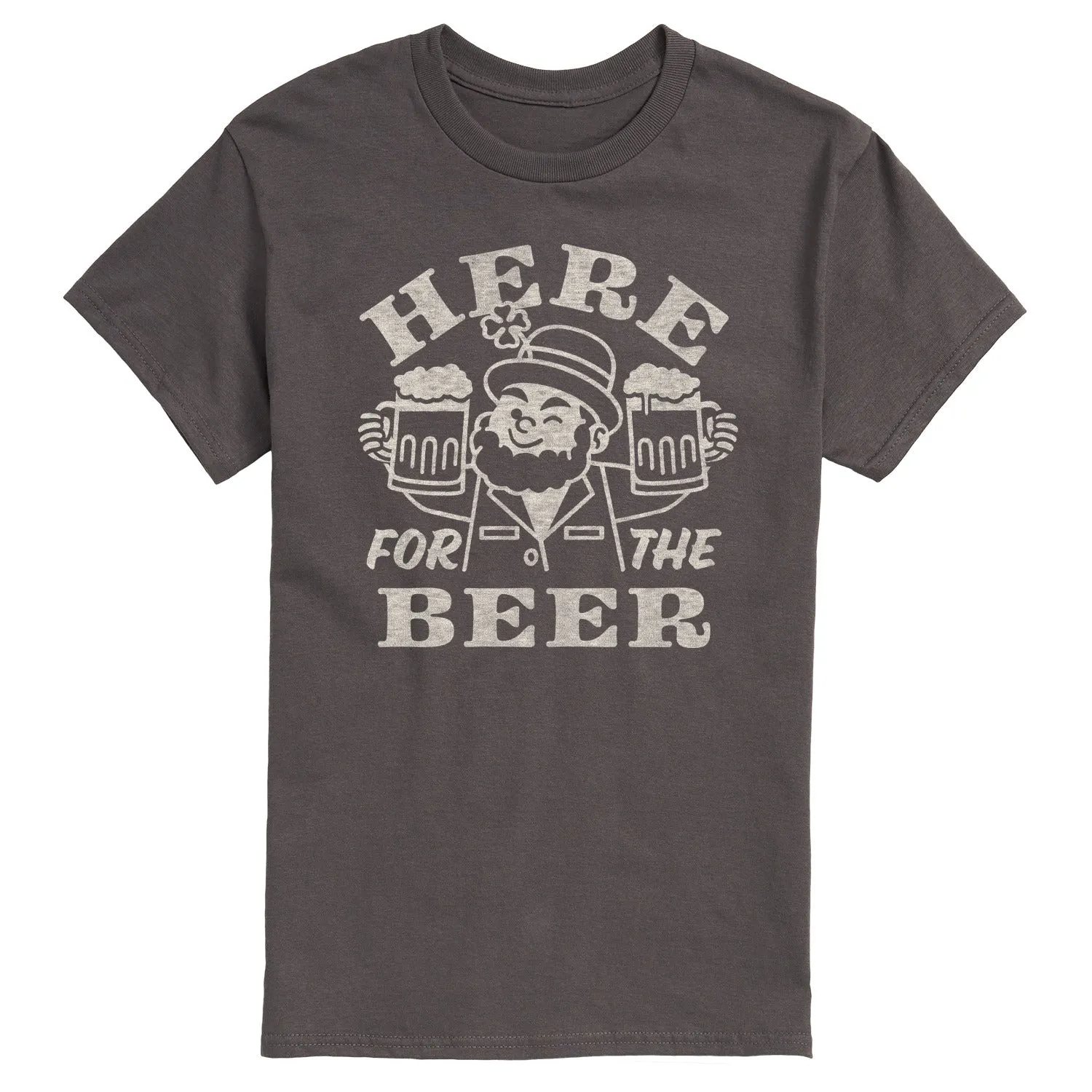 Instant Message - Here for the Beer - Men's Short Sleeve Graphic T-Shirt sold by Zulily product image thumbnail 2