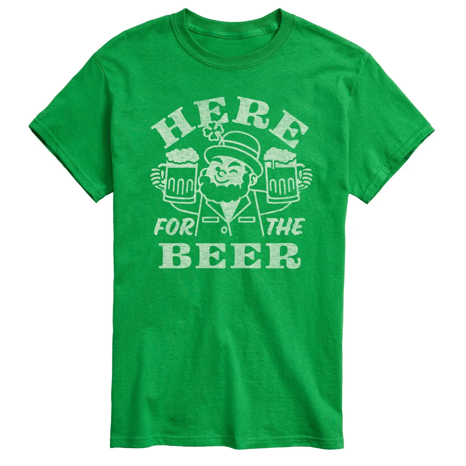 Instant Message - Here for the Beer - Men's Short Sleeve Graphic T-Shirt sold by Zulily product image thumbnail 3