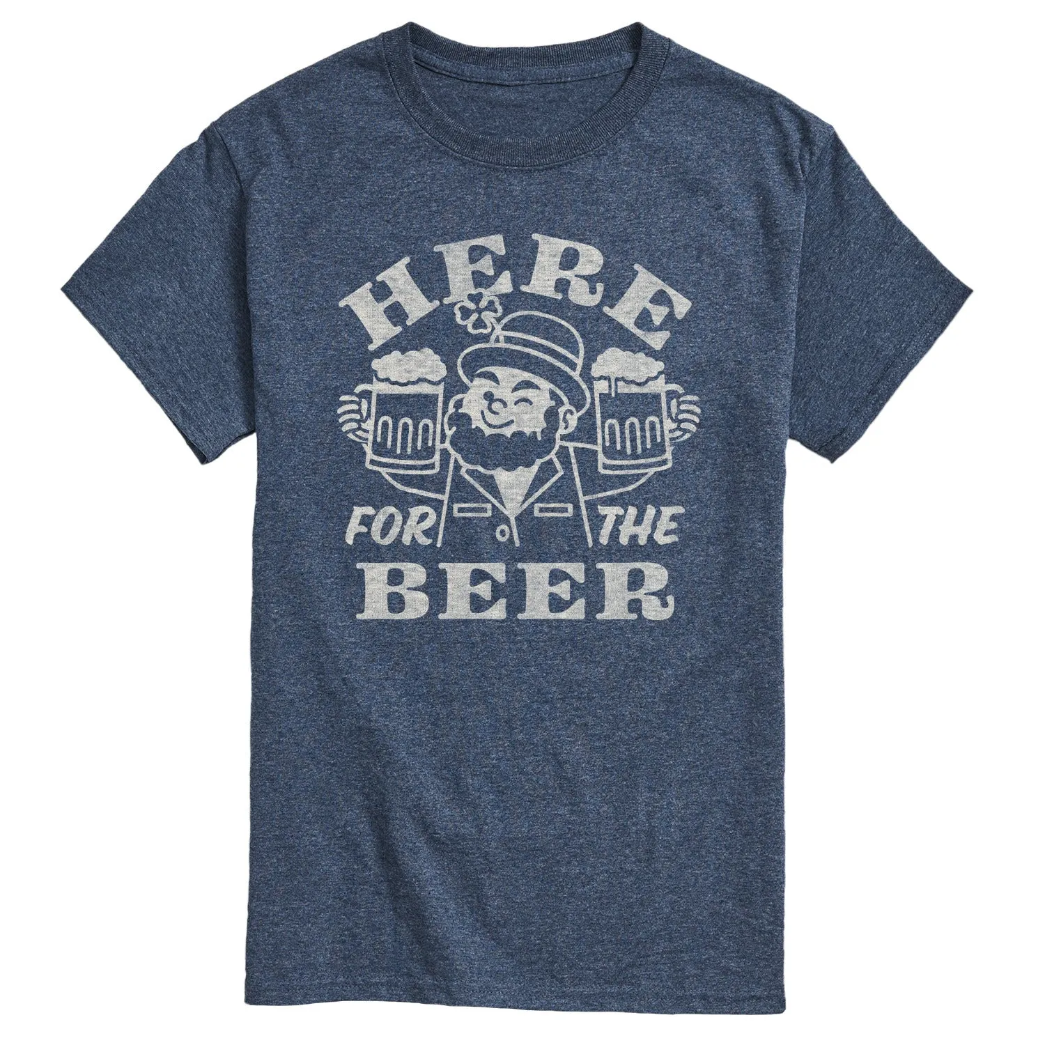 Instant Message - Here for the Beer - Men's Short Sleeve Graphic T-Shirt sold by Zulily product image thumbnail 4