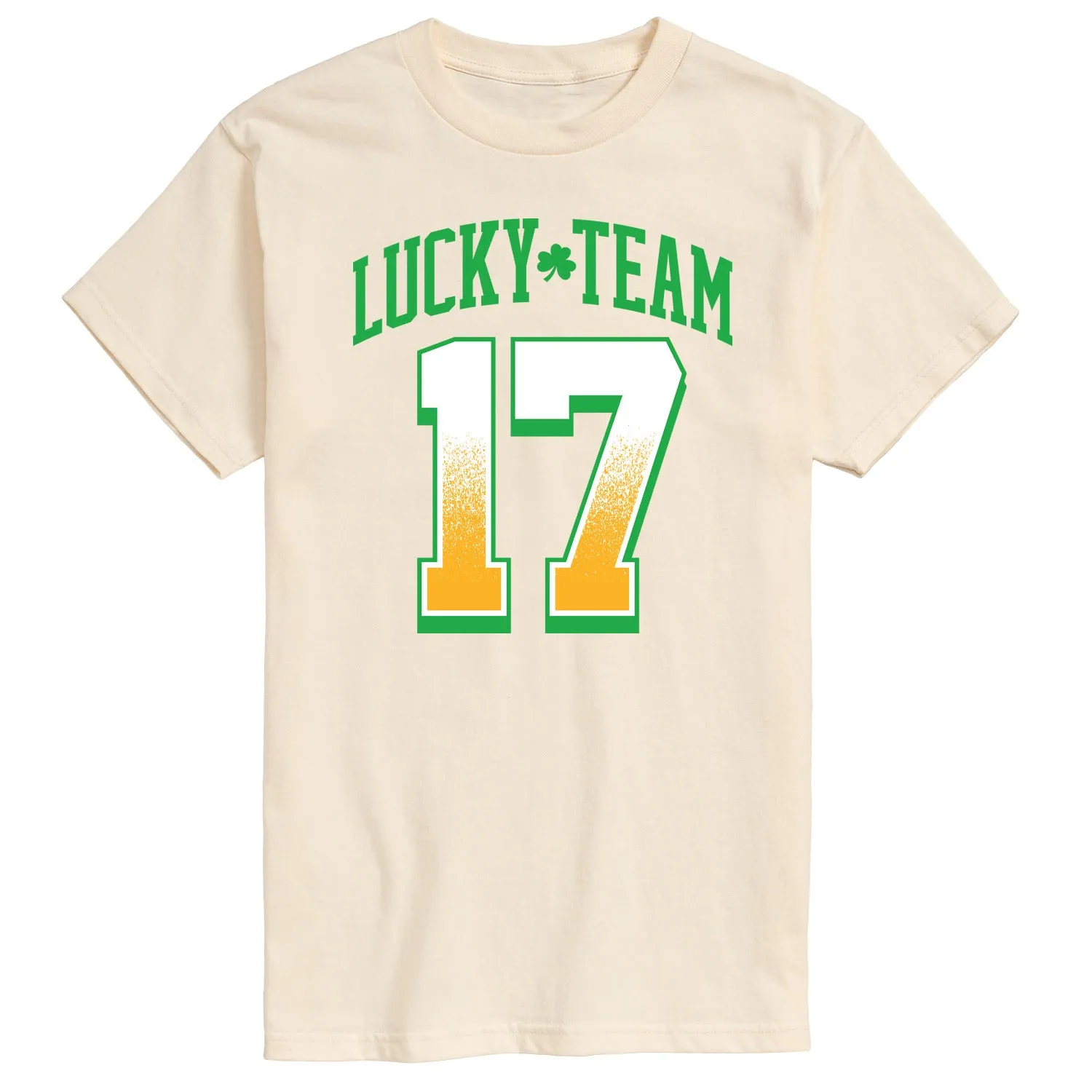 Instant Message - Lucky Team 17 - Men's Short Sleeve Graphic T-Shirt sold by Zulily product image thumbnail 3