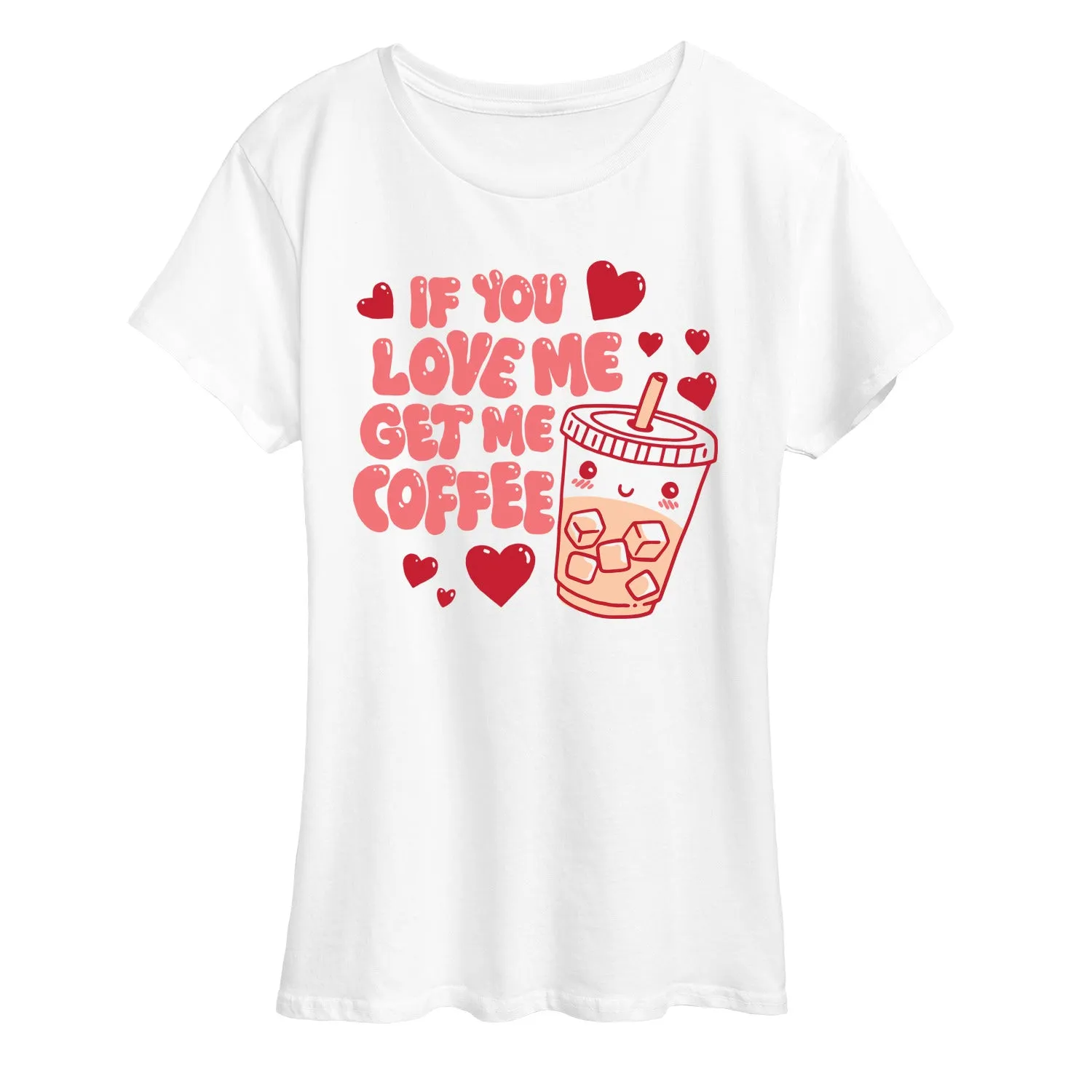 Instant Message - Bring Me Iced Coffee - Women's Short Sleeve Graphic T-Shirt sold by Zulily product image thumbnail 2