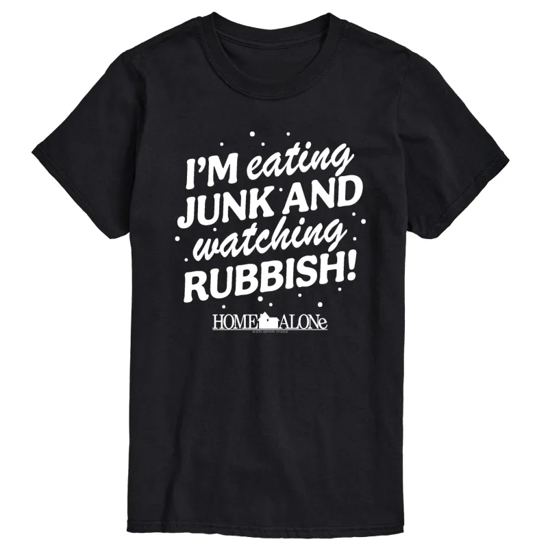 Home Alone - Junk And Rubbish - Men's Short Sleeve Graphic T-Shirt made by Zulily