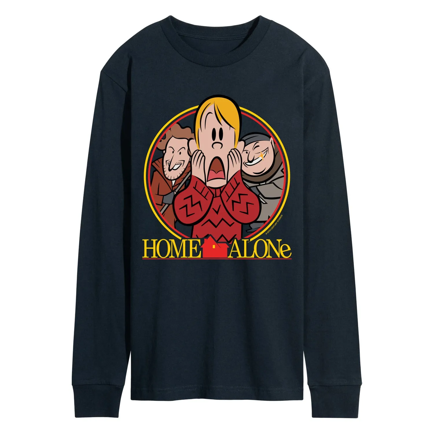 Home Alone - Movie Poster - Men's Long Sleeve Graphic T-Shirt sold by Zulily product image thumbnail 3