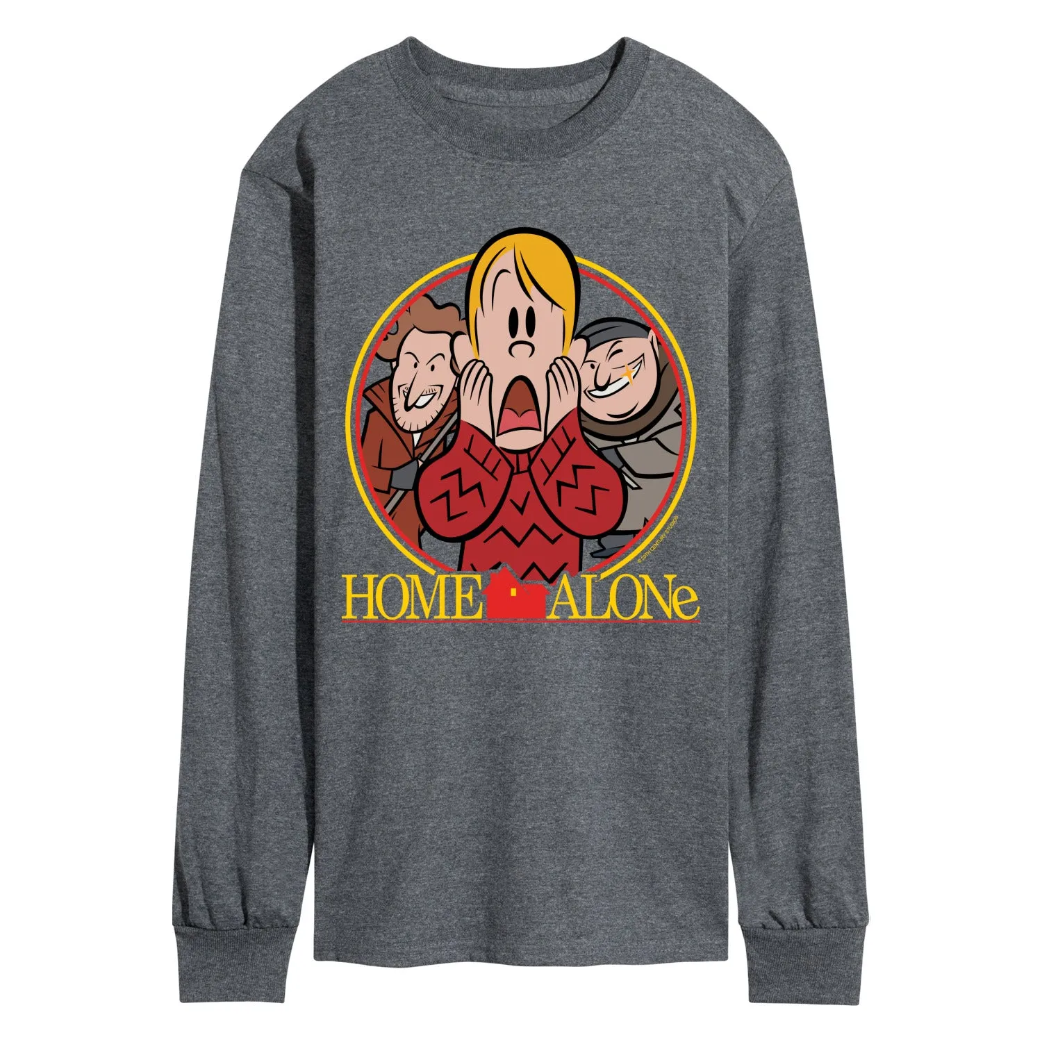 Home Alone - Movie Poster - Men's Long Sleeve Graphic T-Shirt sold by Zulily product image thumbnail 2