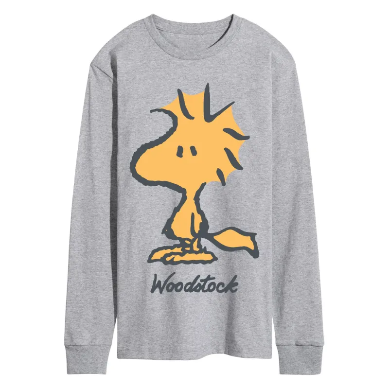 Peanuts - Woodstock - Men's Long Sleeve Graphic T-Shirt sold by Zulily