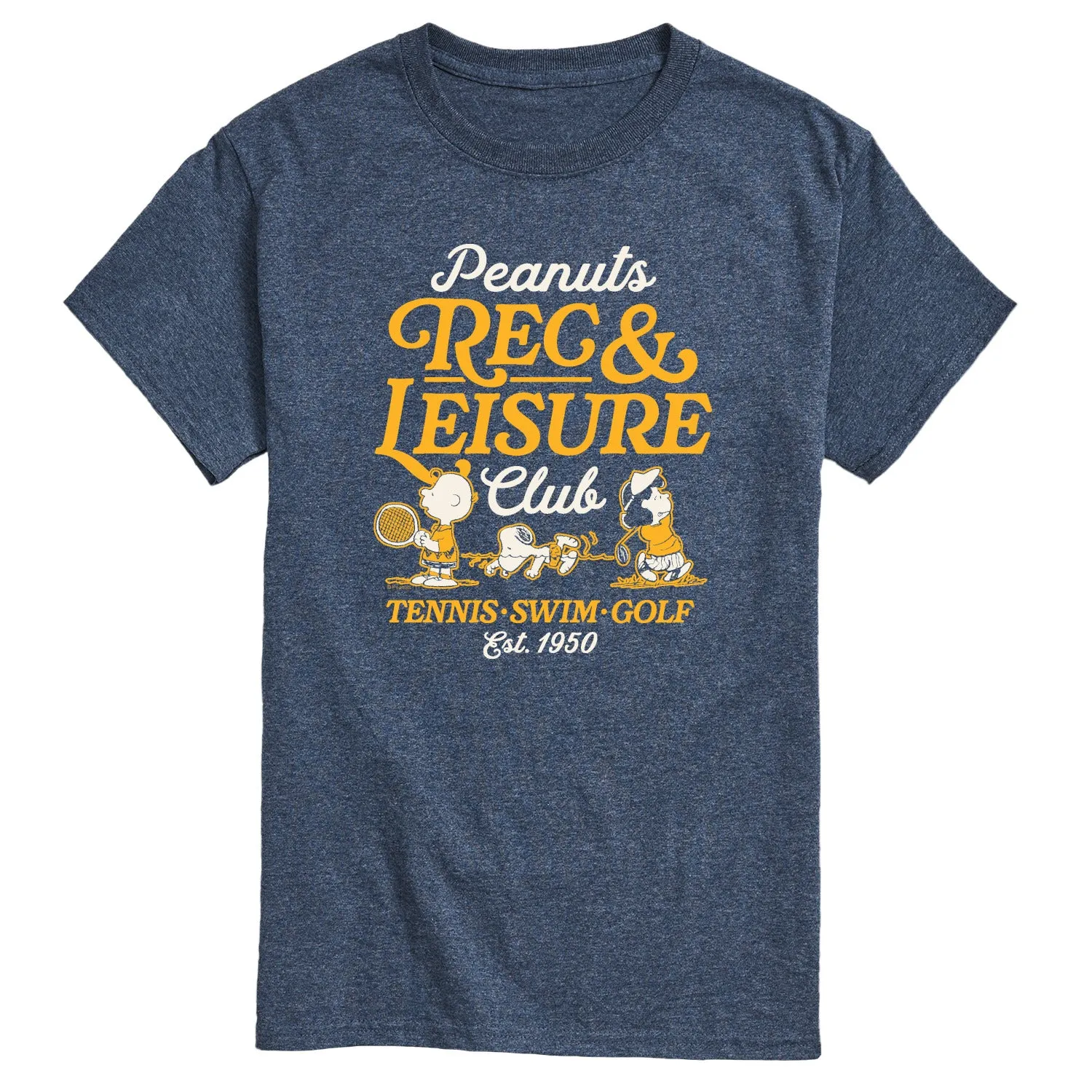 Peanuts - Rec And Leisure Club - Men's Short Sleeve Graphic T-Shirt sold by Zulily product image thumbnail 4