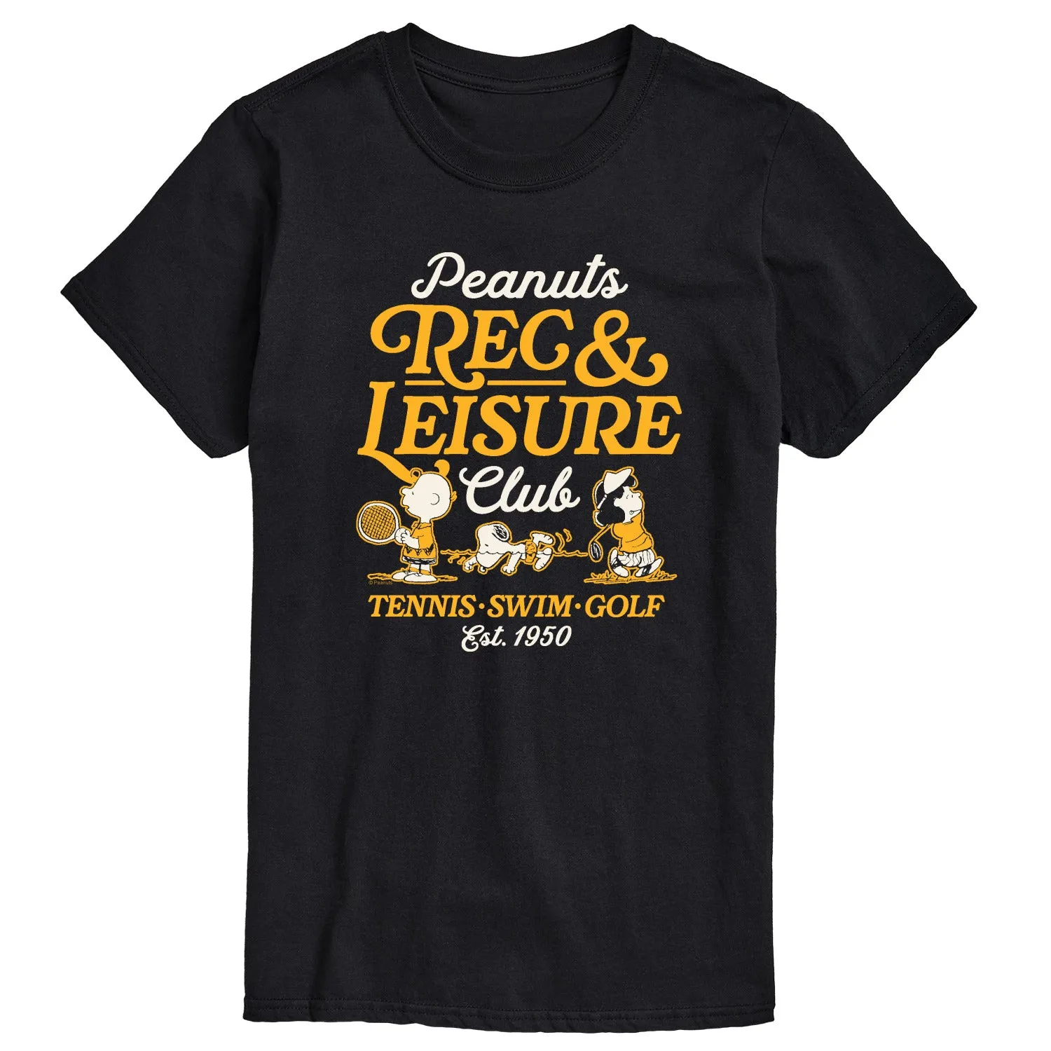 Peanuts - Rec And Leisure Club - Men's Short Sleeve Graphic T-Shirt sold by Zulily product image thumbnail 2