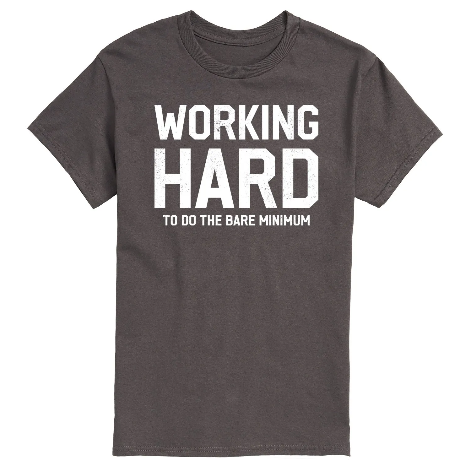Instant Message - Working Hard - Men's Short Sleeve Graphic T-Shirt sold by Zulily product image thumbnail 2