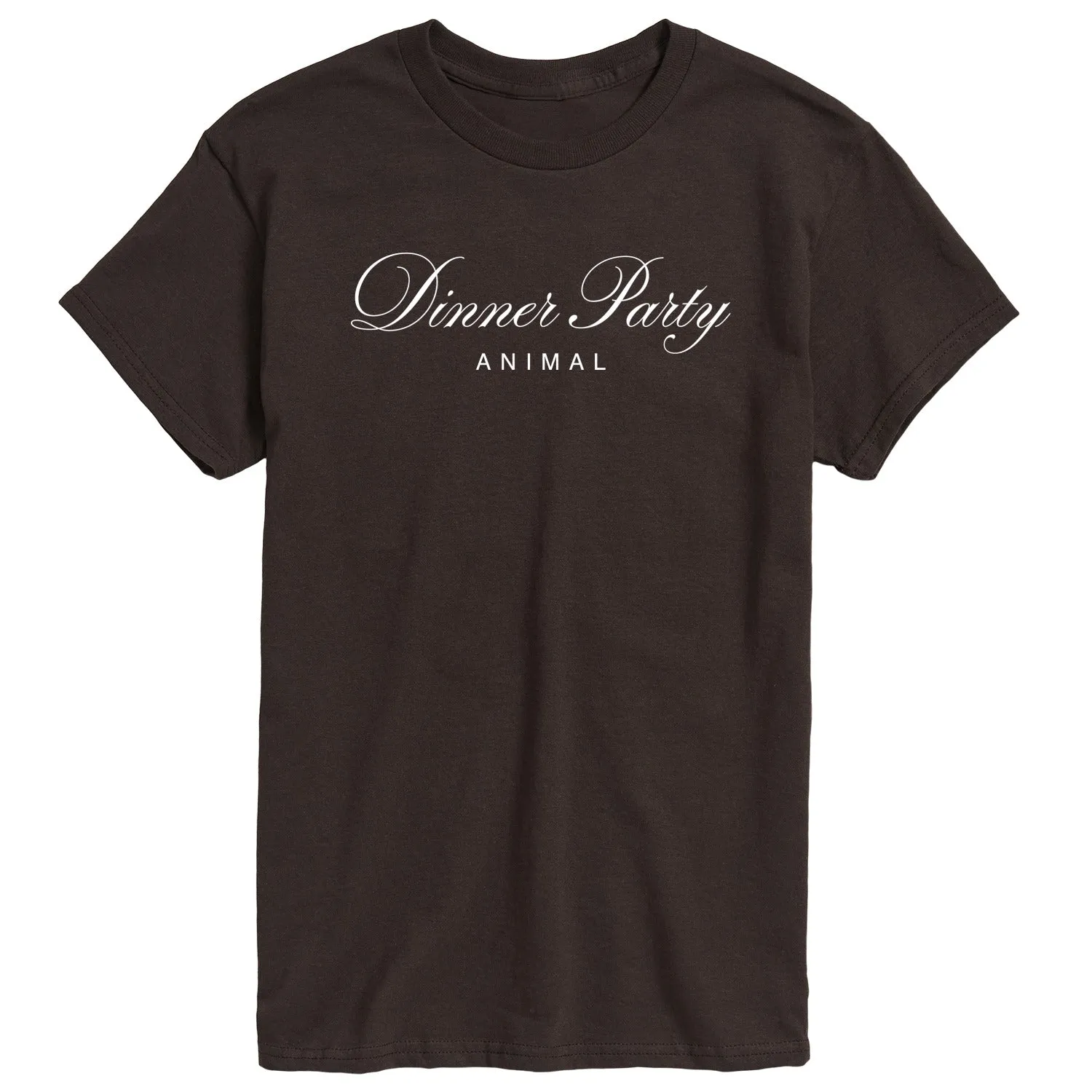 Instant Message - Dinner Party Animal - Men's Short Sleeve Graphic T-Shirt sold by Zulily product image thumbnail 2