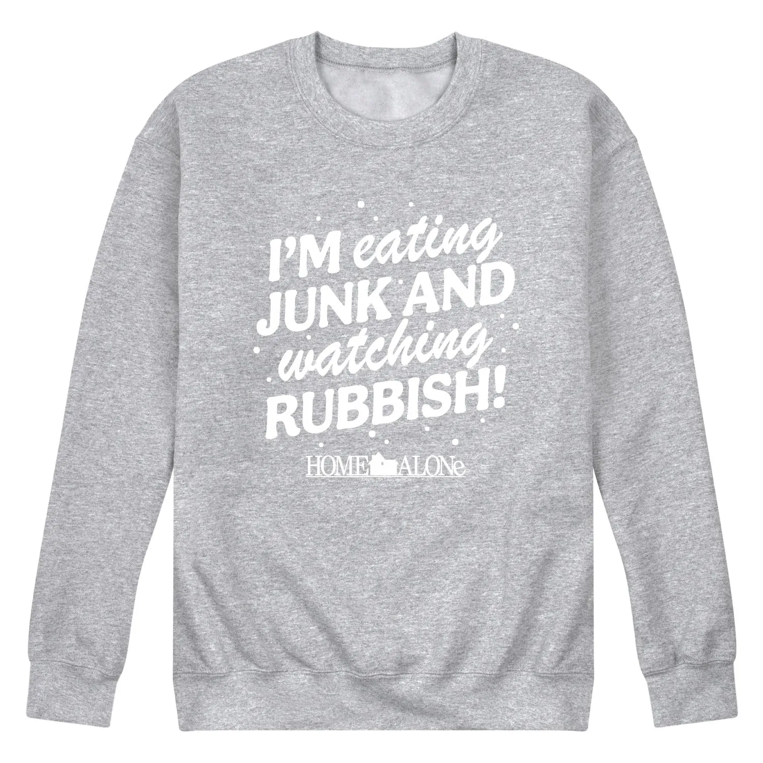 Home Alone - Junk And Rubbish - Men's Crew Fleece Sweatshirt sold by Zulily product image thumbnail 2