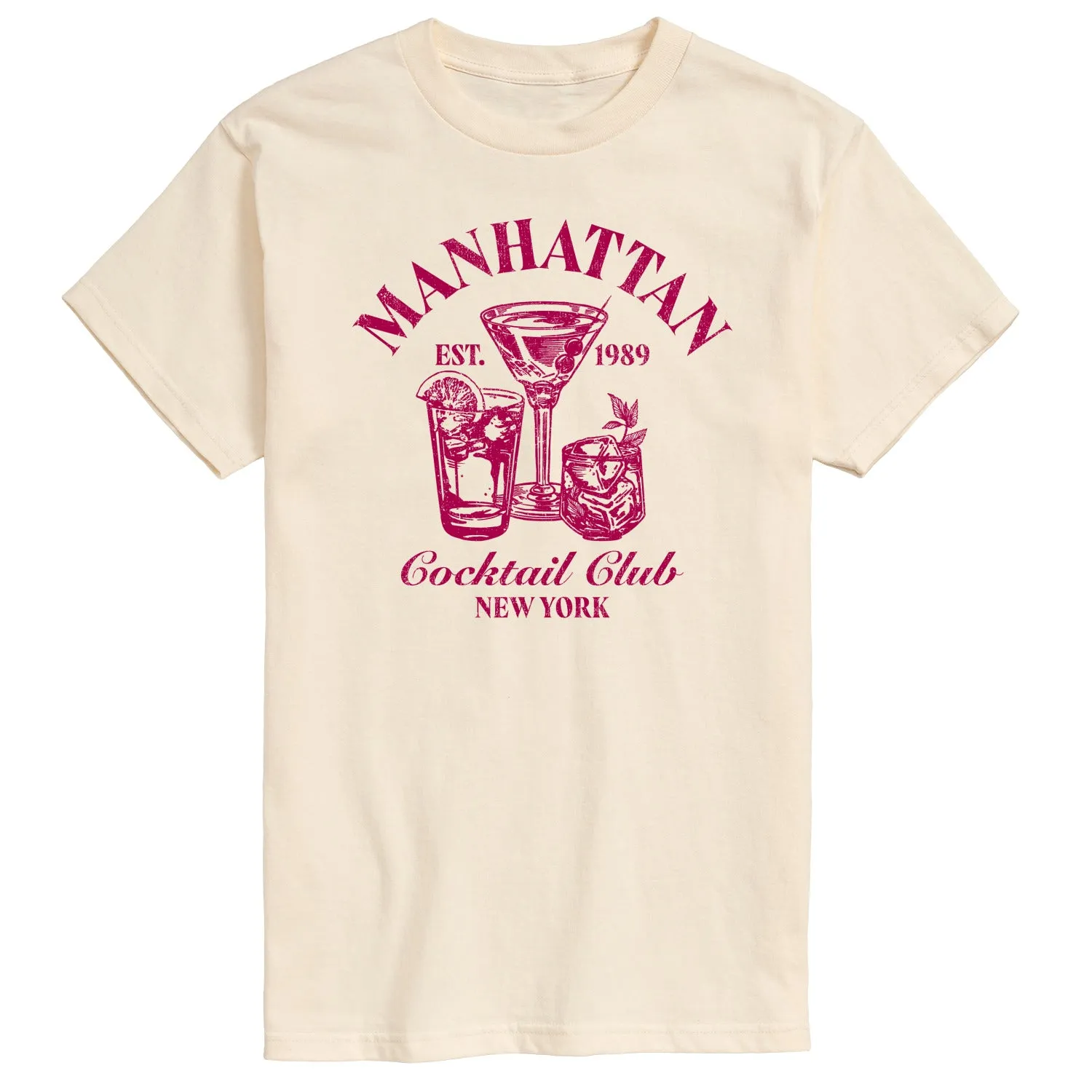 Instant Message - Manhattan Cocktail Club - Men's Short Sleeve Graphic T-Shirt sold by Zulily product image thumbnail 3
