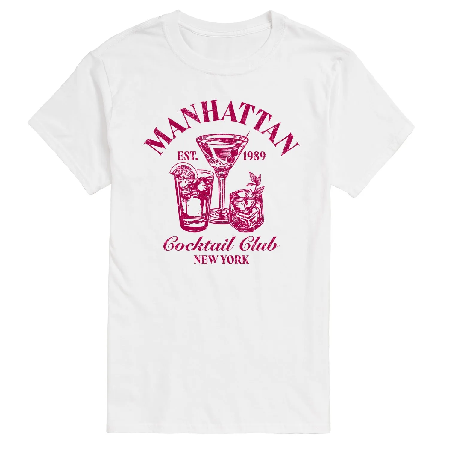 Instant Message - Manhattan Cocktail Club - Men's Short Sleeve Graphic T-Shirt sold by Zulily product image thumbnail 4