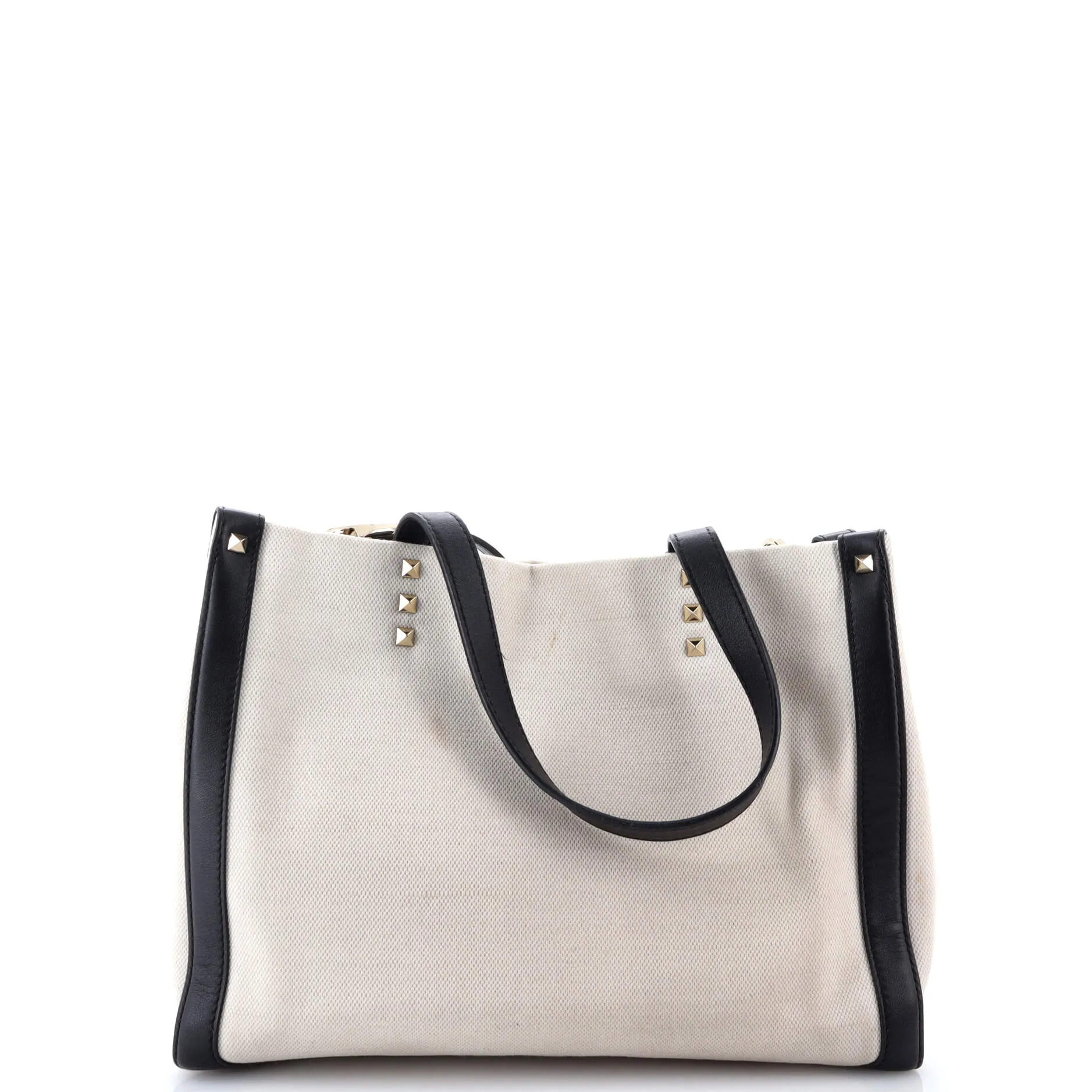 Pre-Loved Valentino Grande Plage VLTN Tote Canvas Small sold by Zulily product image thumbnail 3