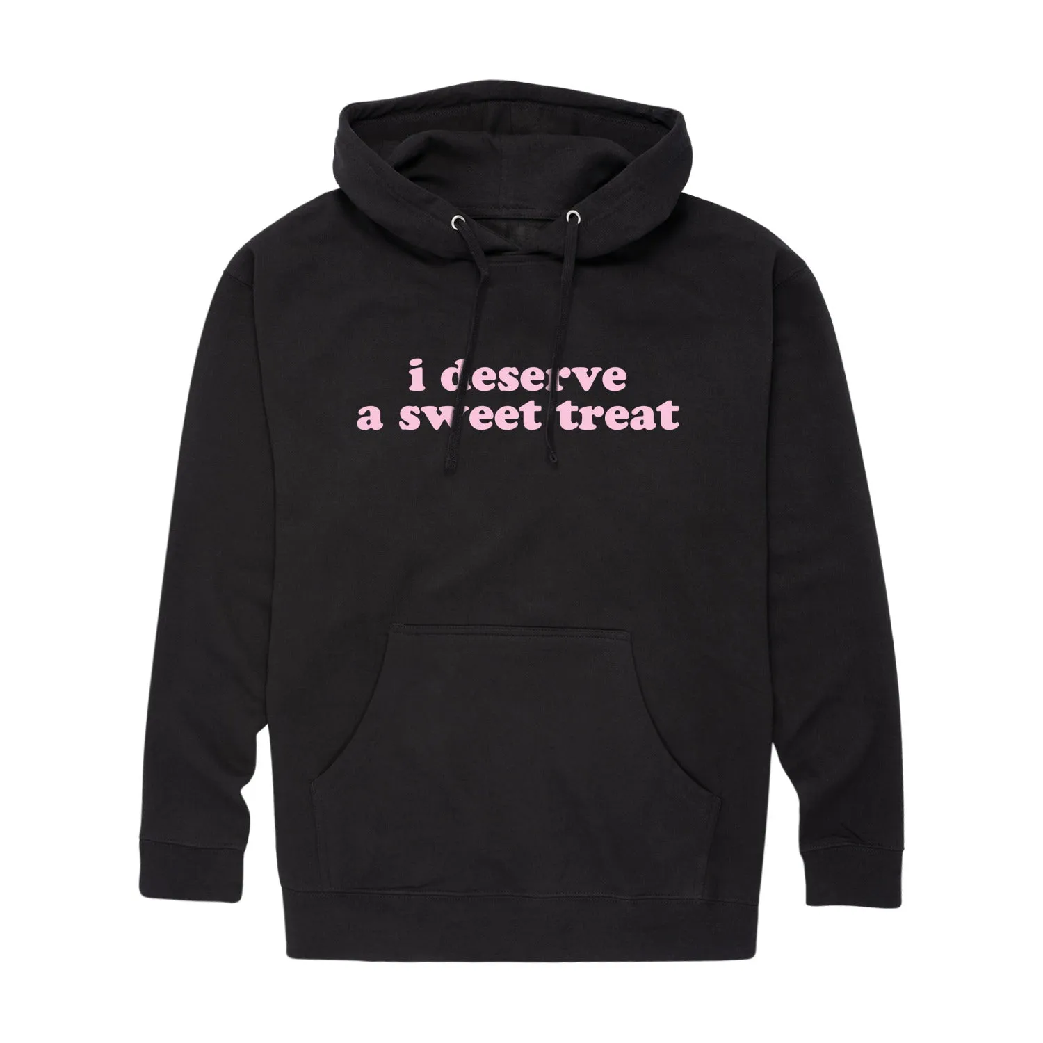 Instant Message - Deserve Sweet Treat - Men's Fleece Hoodie Sweatshirt sold by Zulily product image thumbnail 2