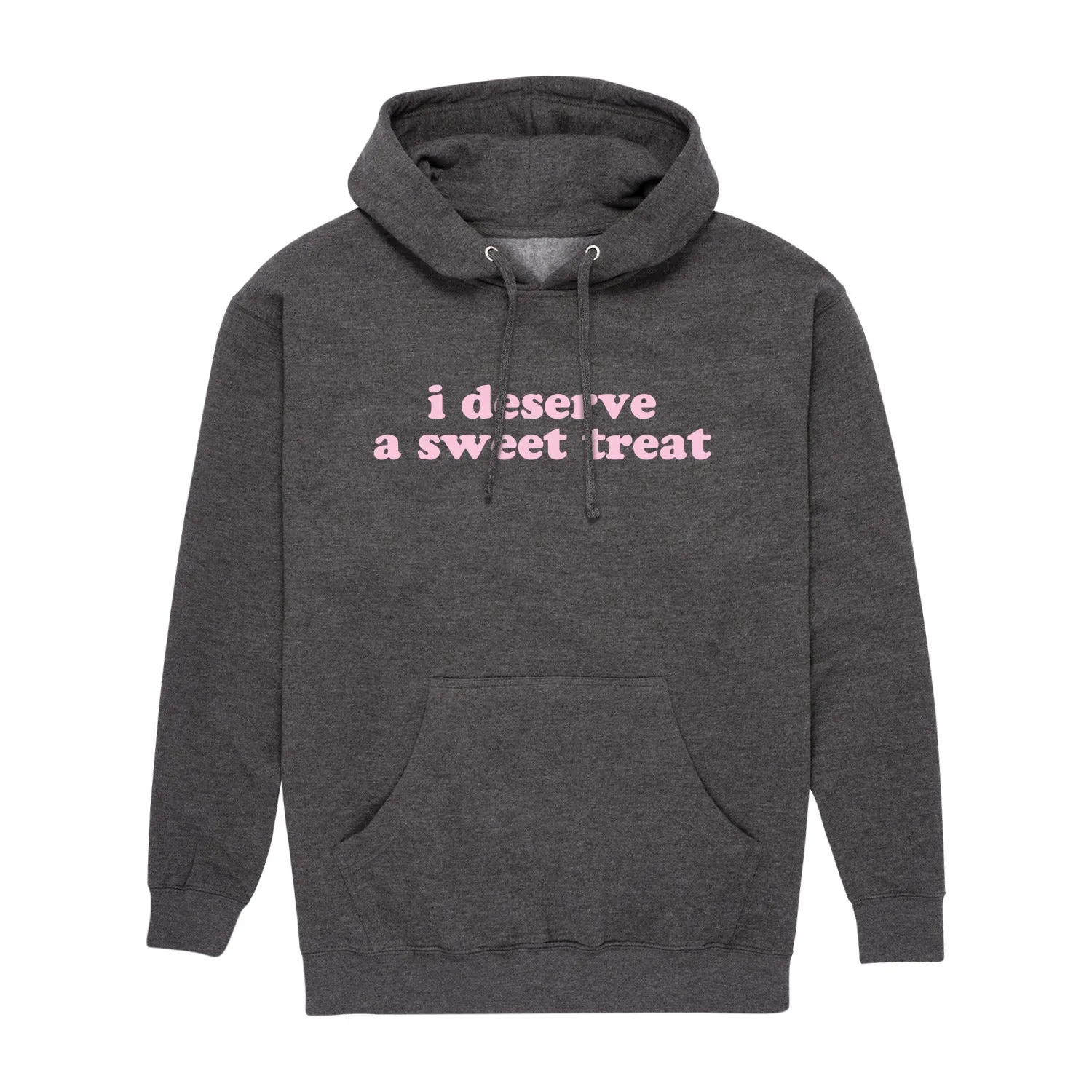 Instant Message - Deserve Sweet Treat - Men's Fleece Hoodie Sweatshirt sold by Zulily product image thumbnail 3