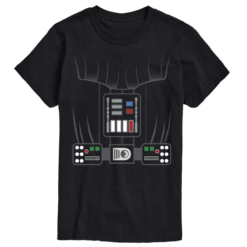 Star Wars - Darth Vader Costume - Men's Short Sleeve Graphic T-Shirt made by Star Wars
