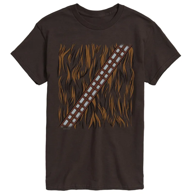 Star Wars - Chewy Costume - Men's Short Sleeve Graphic T-Shirt made by Star Wars