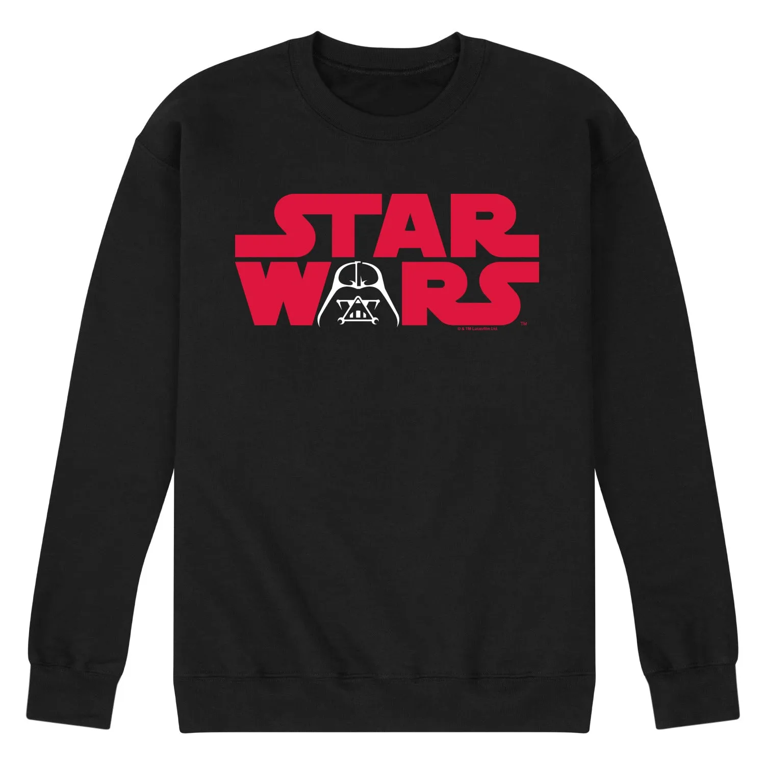Star Wars - SW Vader Logo - Men's Crew Fleece Sweatshirt sold by Zulily product image thumbnail 2