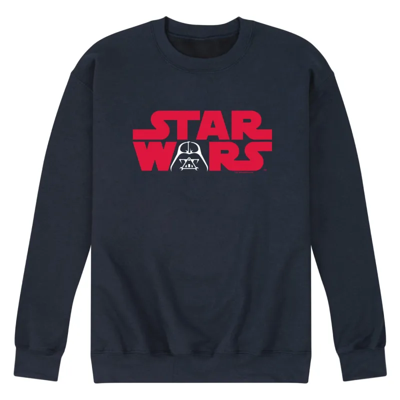 Star Wars - SW Vader Logo - Men's Crew Fleece Sweatshirt made by Star Wars