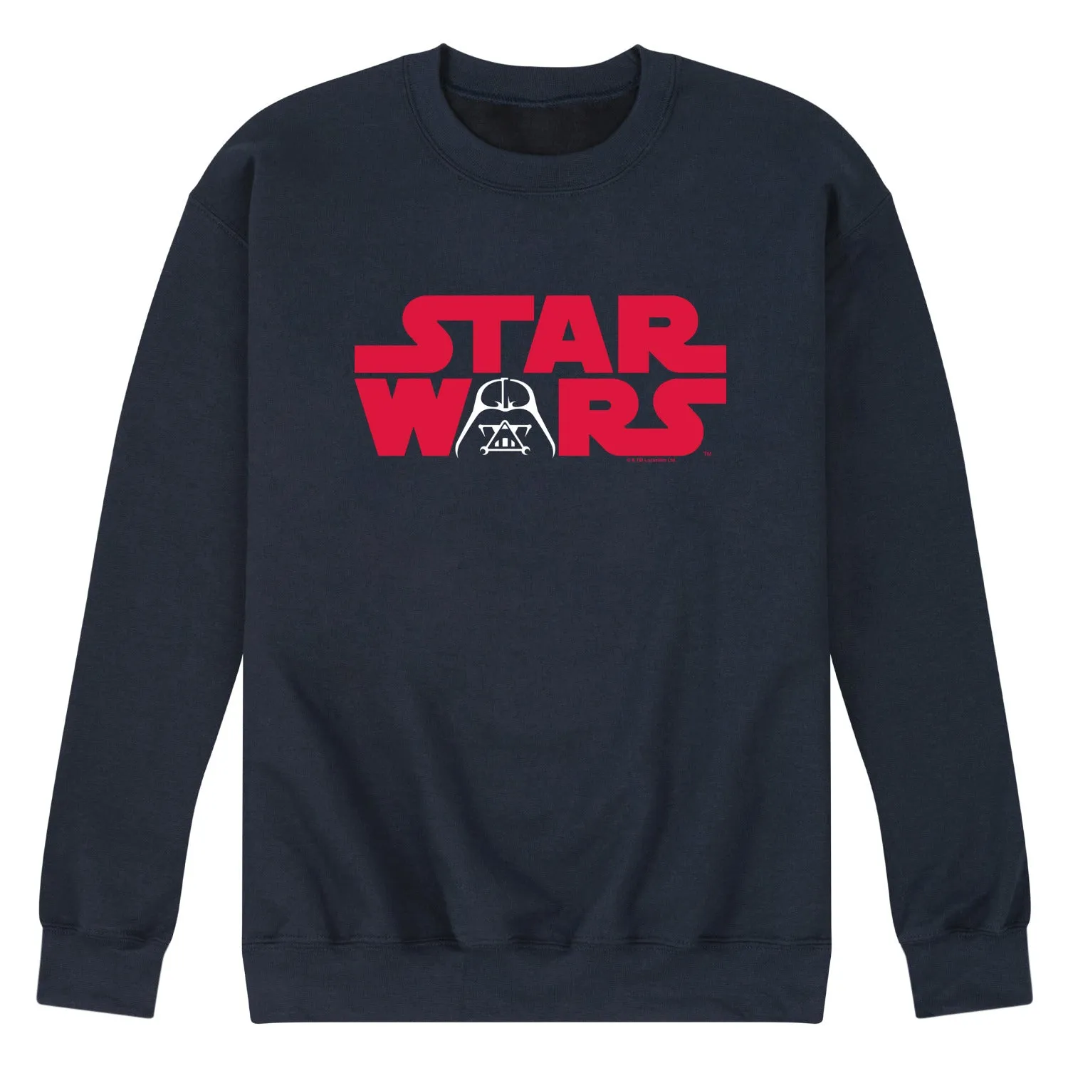 Star Wars - SW Vader Logo - Men's Crew Fleece Sweatshirt sold by Zulily