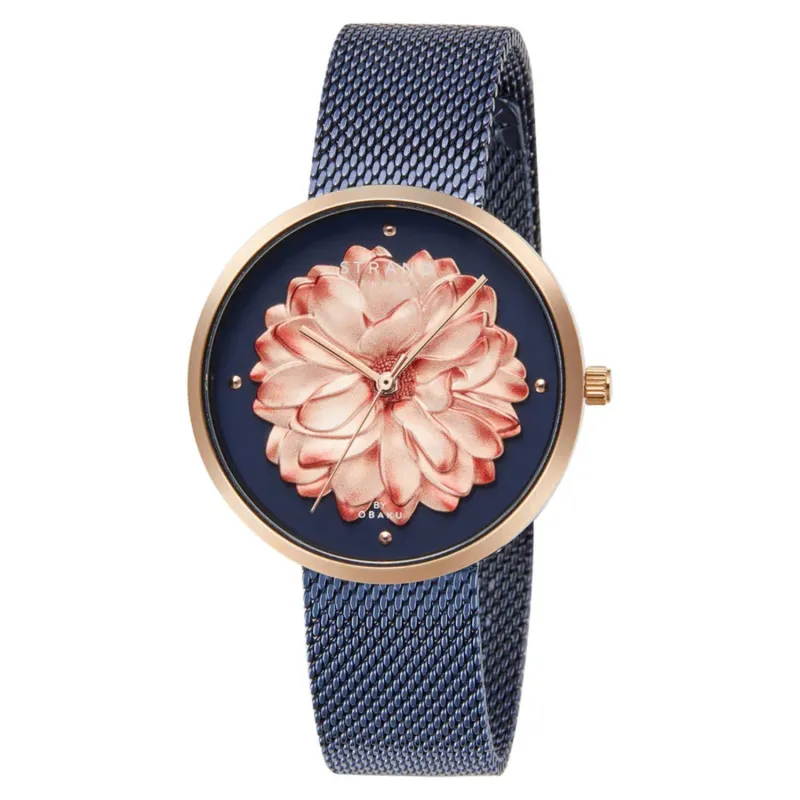 Obaku Women's Blossom S700LHVLML-DF made by Zulily