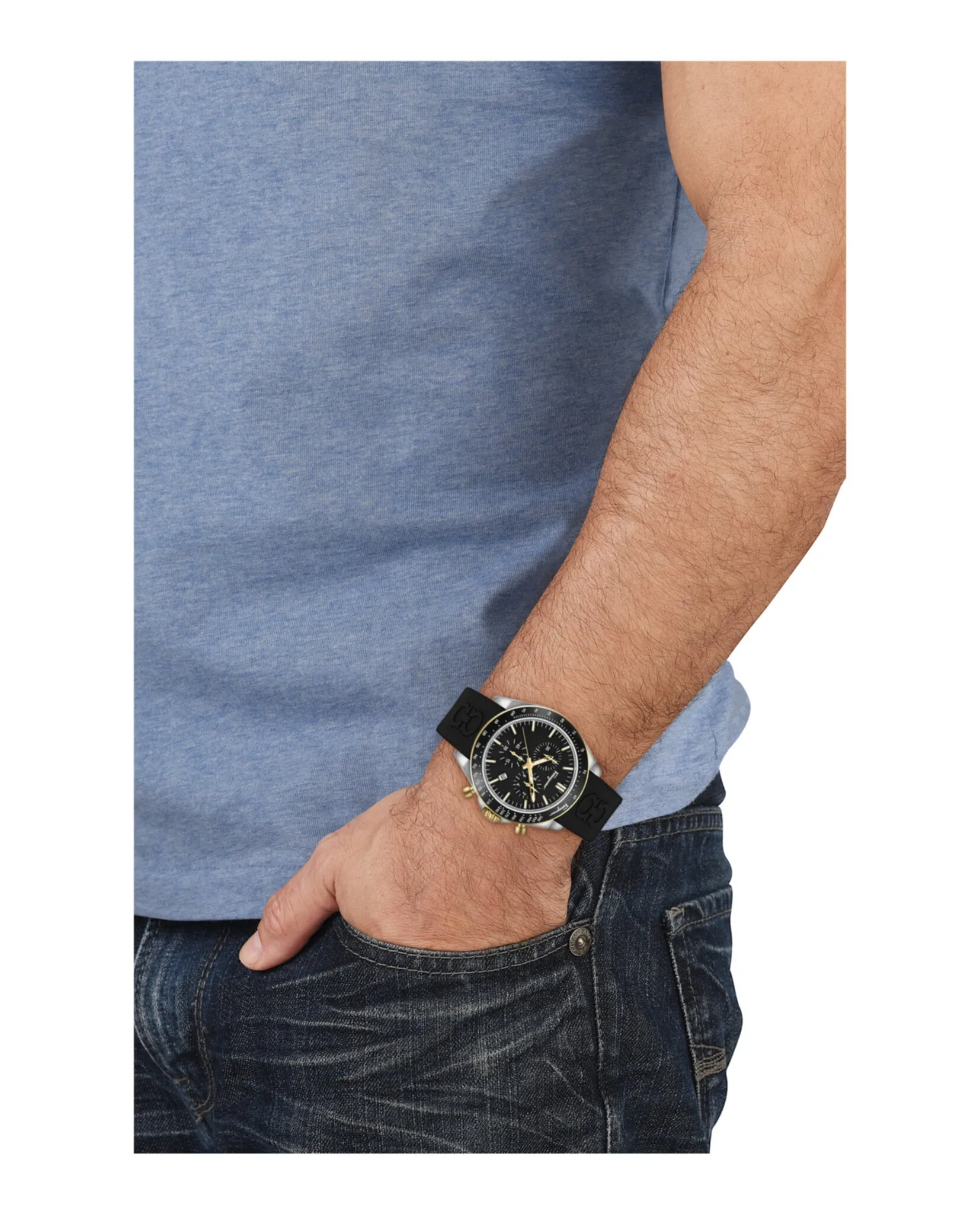 Ferragamo Urban Chrono Silicone Watch sold by Zulily product image thumbnail 5