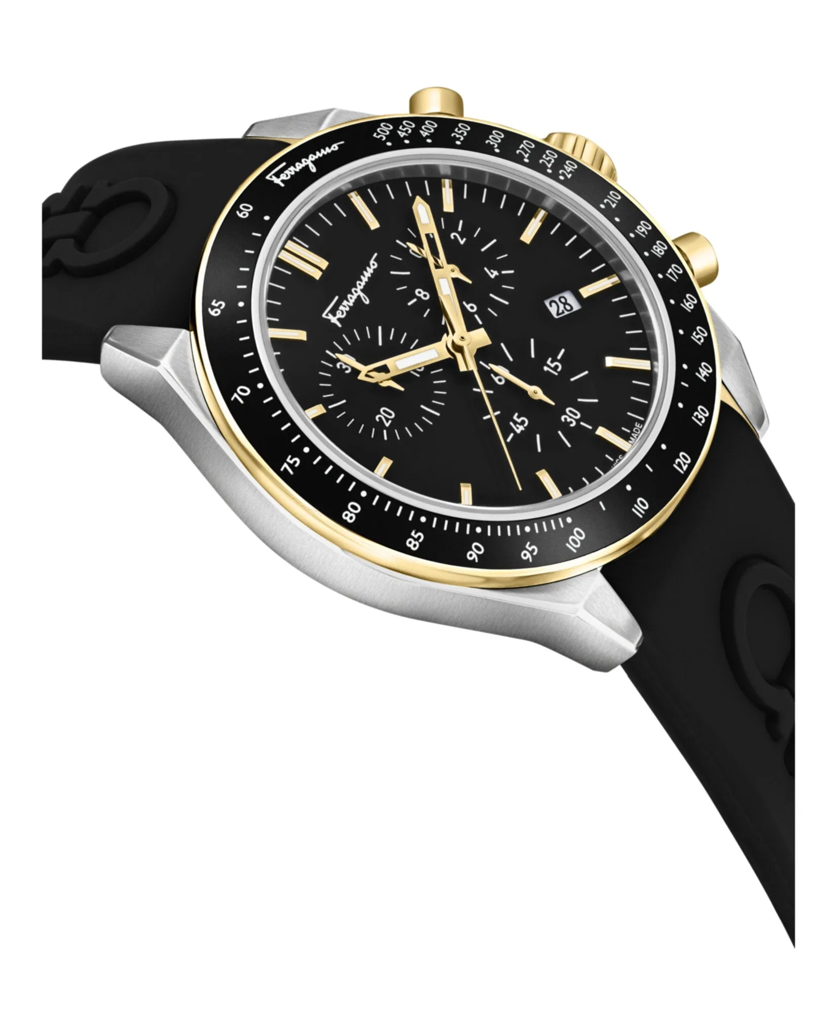 Ferragamo Urban Chrono Silicone Watch sold by Zulily product image thumbnail 3