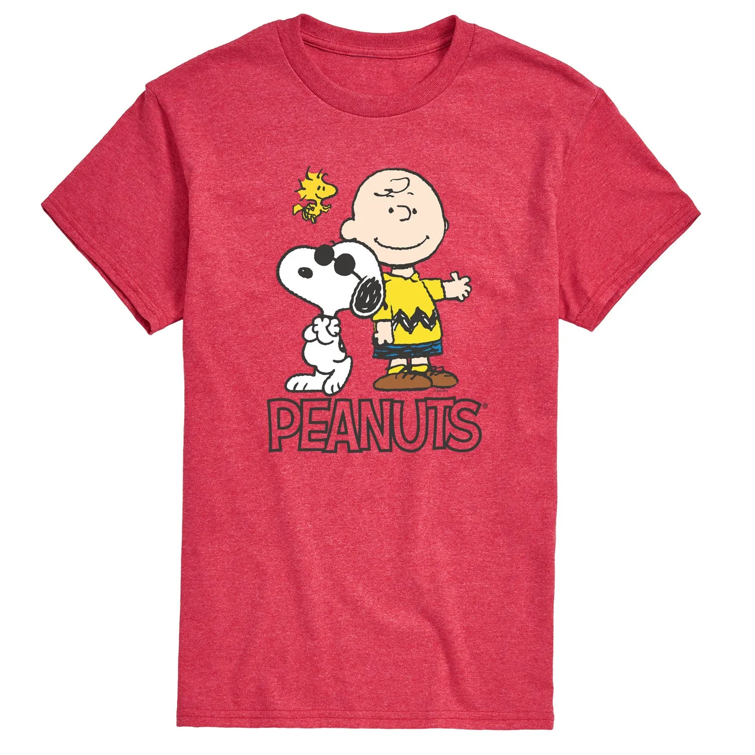 Peanuts - Charlie Brown, Snoopy & Woodstock - Men's Short Sleeve Graphic T-Shirt sold by Zulily product image thumbnail 4