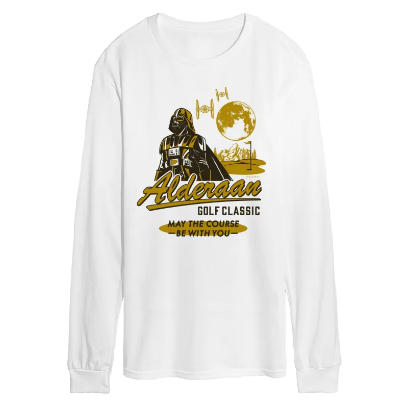 Star Wars - Alderaan Golf Classic - Men's Long Sleeve Graphic T-Shirt sold by Zulily