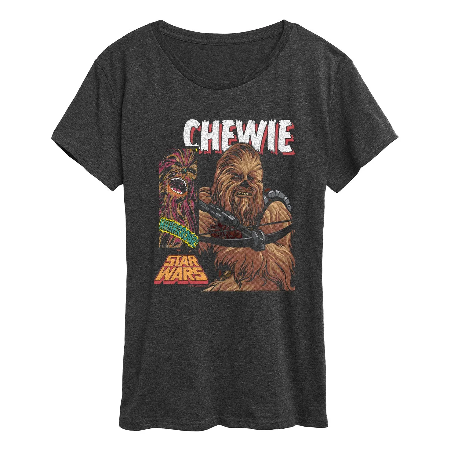 Star Wars - Chewie Boxes - Women's Short Sleeve Graphic T-Shirt sold by Zulily product image thumbnail 3