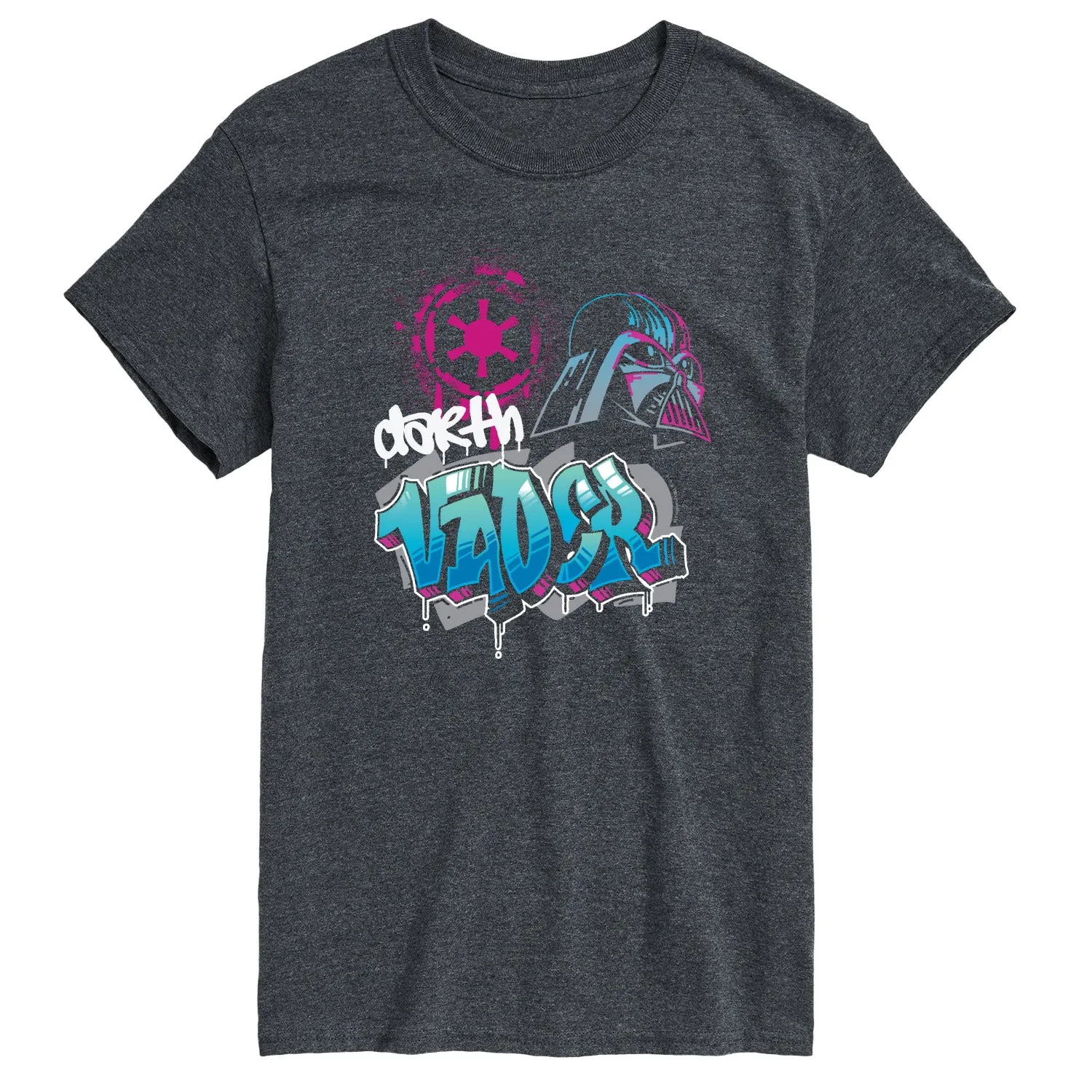 Star Wars - Vader Graffiti - Men's Short Sleeve Graphic T-Shirt sold by Zulily product image thumbnail 3