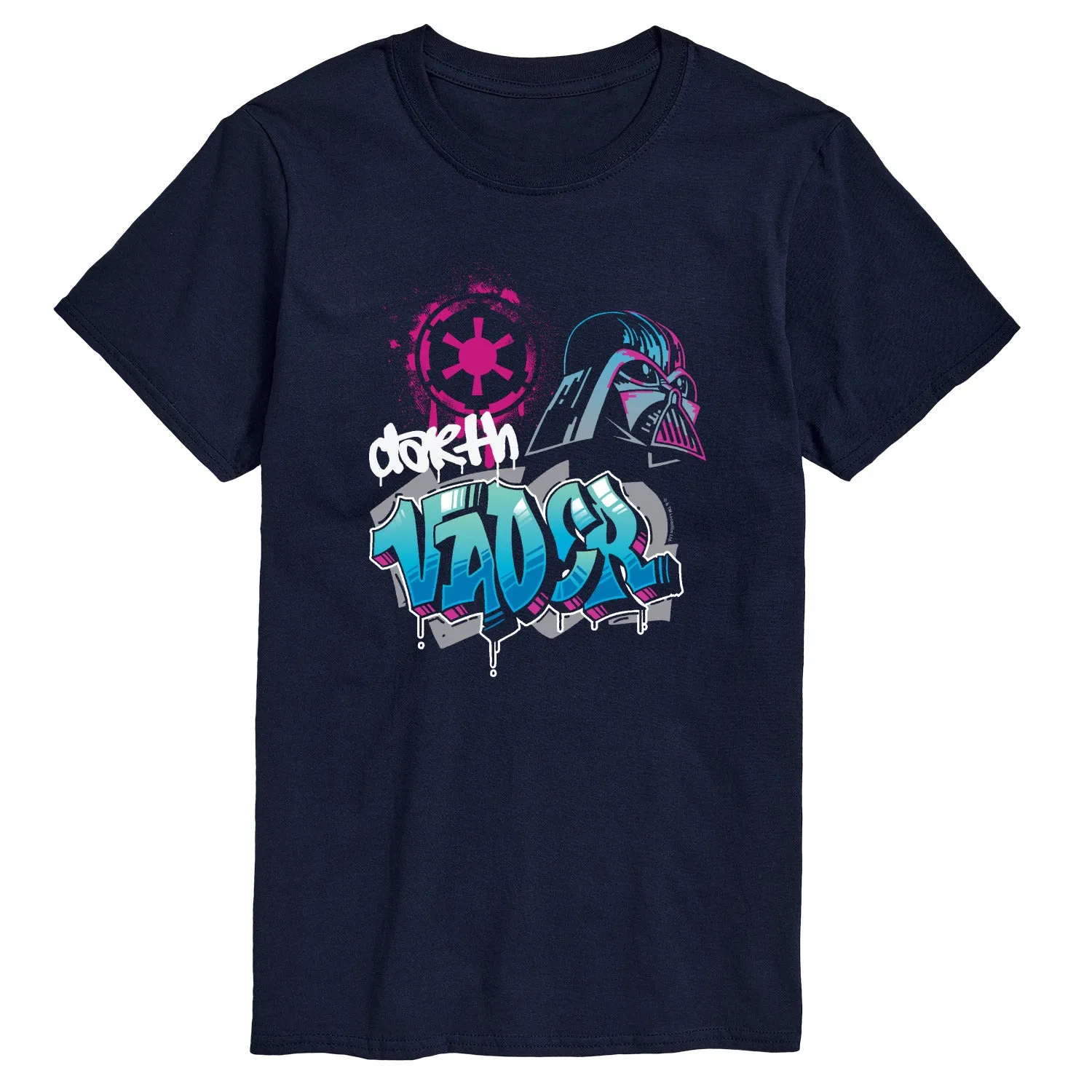 Star Wars - Vader Graffiti - Men's Short Sleeve Graphic T-Shirt sold by Zulily