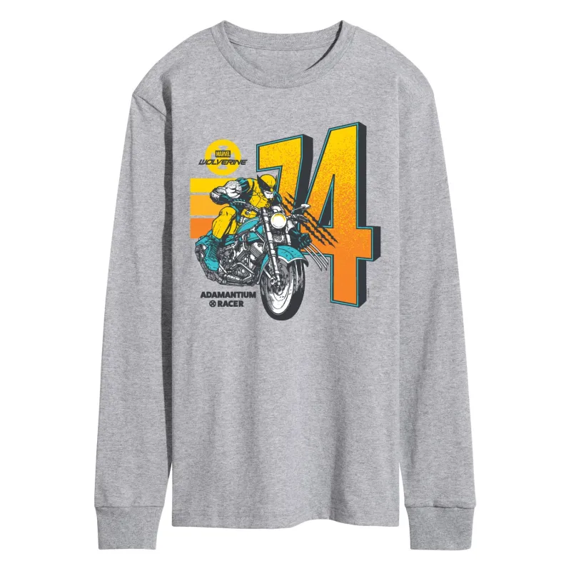 Wolverine - Motorcycle Racing - Men's Long Sleeve Graphic T-Shirt sold by Zulily
