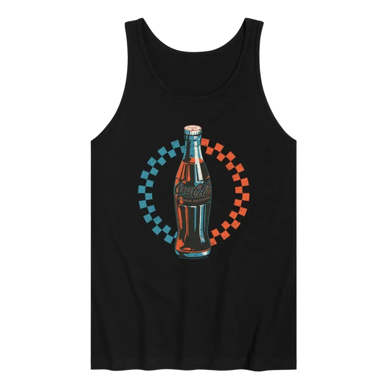 Coca-cola - Coke Bottle Checks - Men's Tank Top sold by Zulily