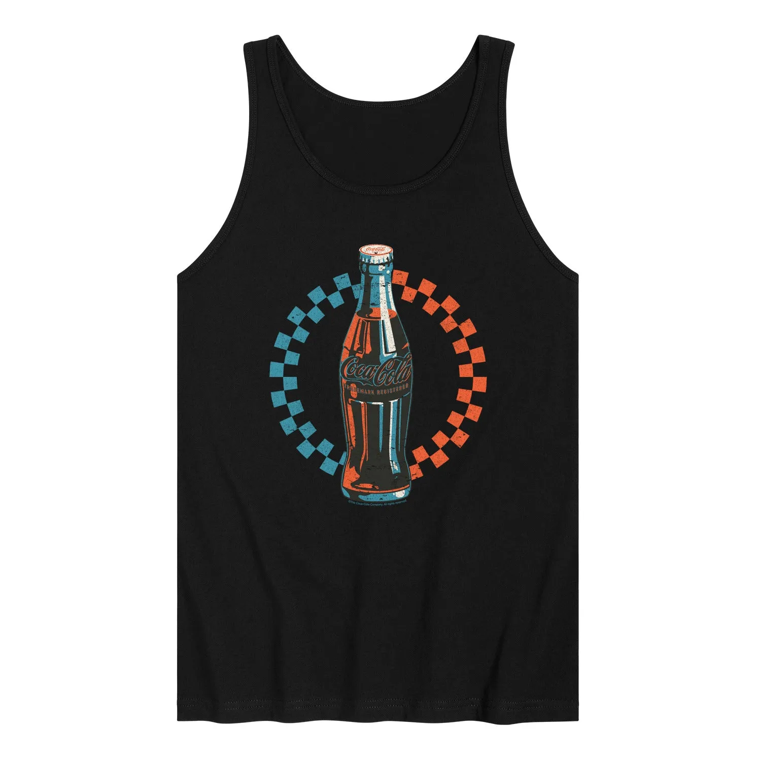 Coca-cola - Coke Bottle Checks - Men's Tank Top sold by Zulily