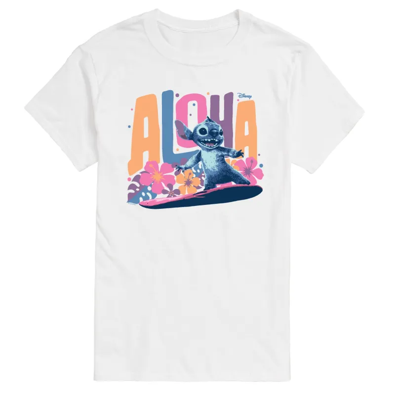 Lilo & Stitch - Aloha Stitch - Men's Short Sleeve Graphic T-Shirt made by Zulily