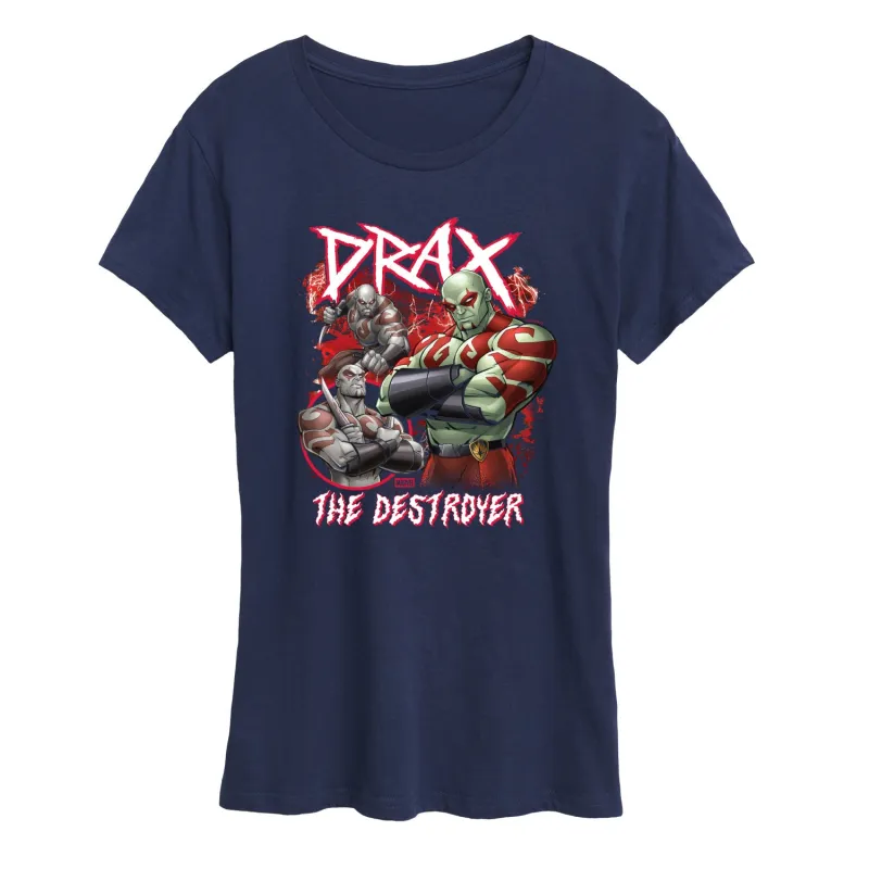 Guardians of the Galaxy - Drax Wrestling - Women's Short Sleeve Graphic T-Shirt sold by Zulily