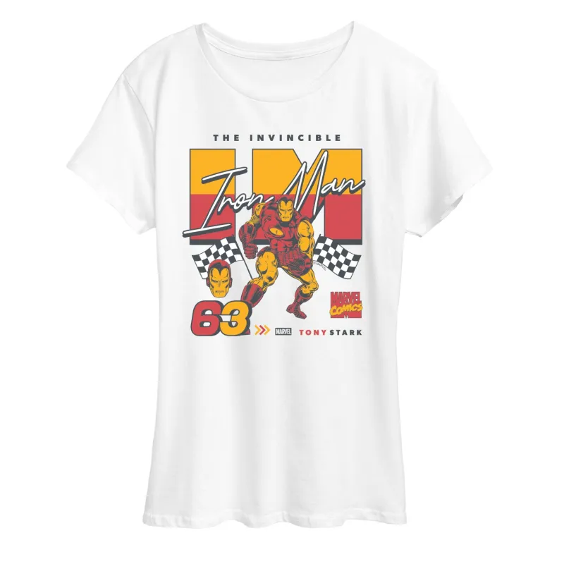 Iron Man - The Invincible - Women's Short Sleeve Graphic T-Shirt made by Iron Man