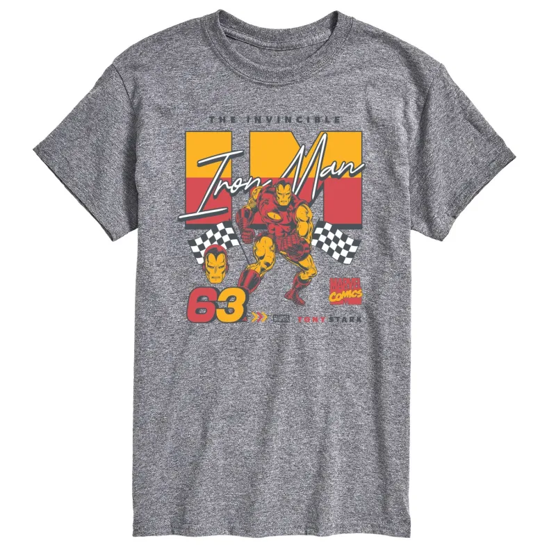 Iron Man - The Invincible - Men's Short Sleeve Graphic T-Shirt sold by Zulily