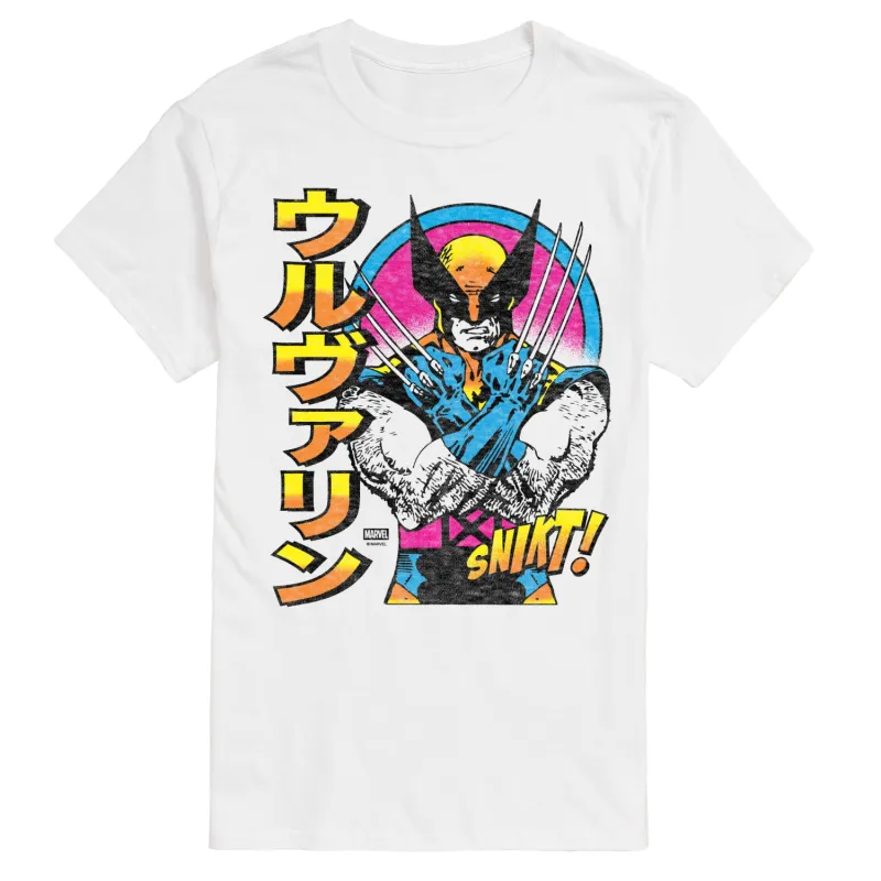 Wolverine - Kanji X - Men's Short Sleeve Graphic T-Shirt sold by Zulily