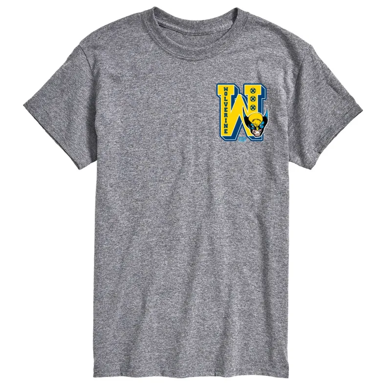 Marvel - Wolverine Letterman - Men's Short Sleeve Graphic T-Shirt sold by Zulily