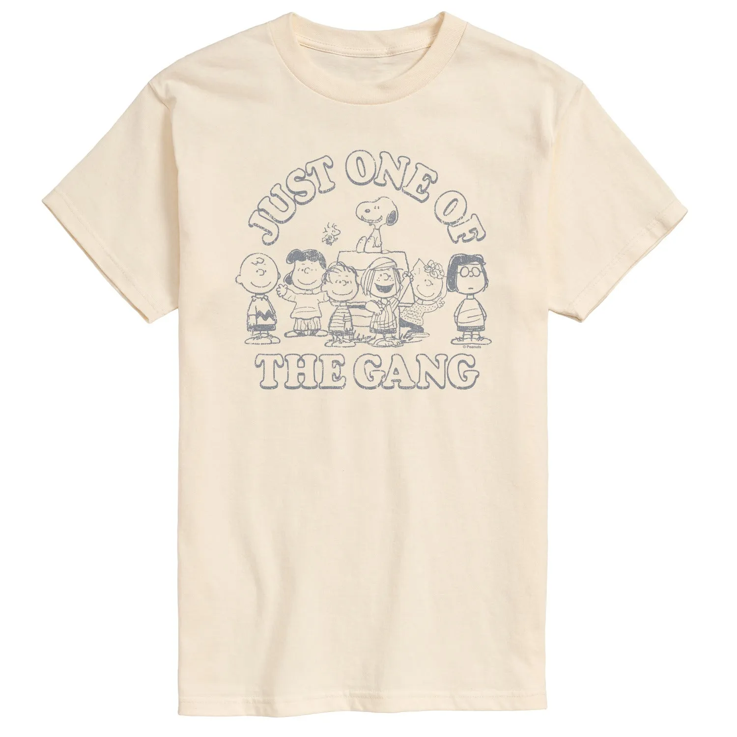 Peanuts - One of the Gang - Men's Short Sleeve Graphic T-Shirt sold by Zulily